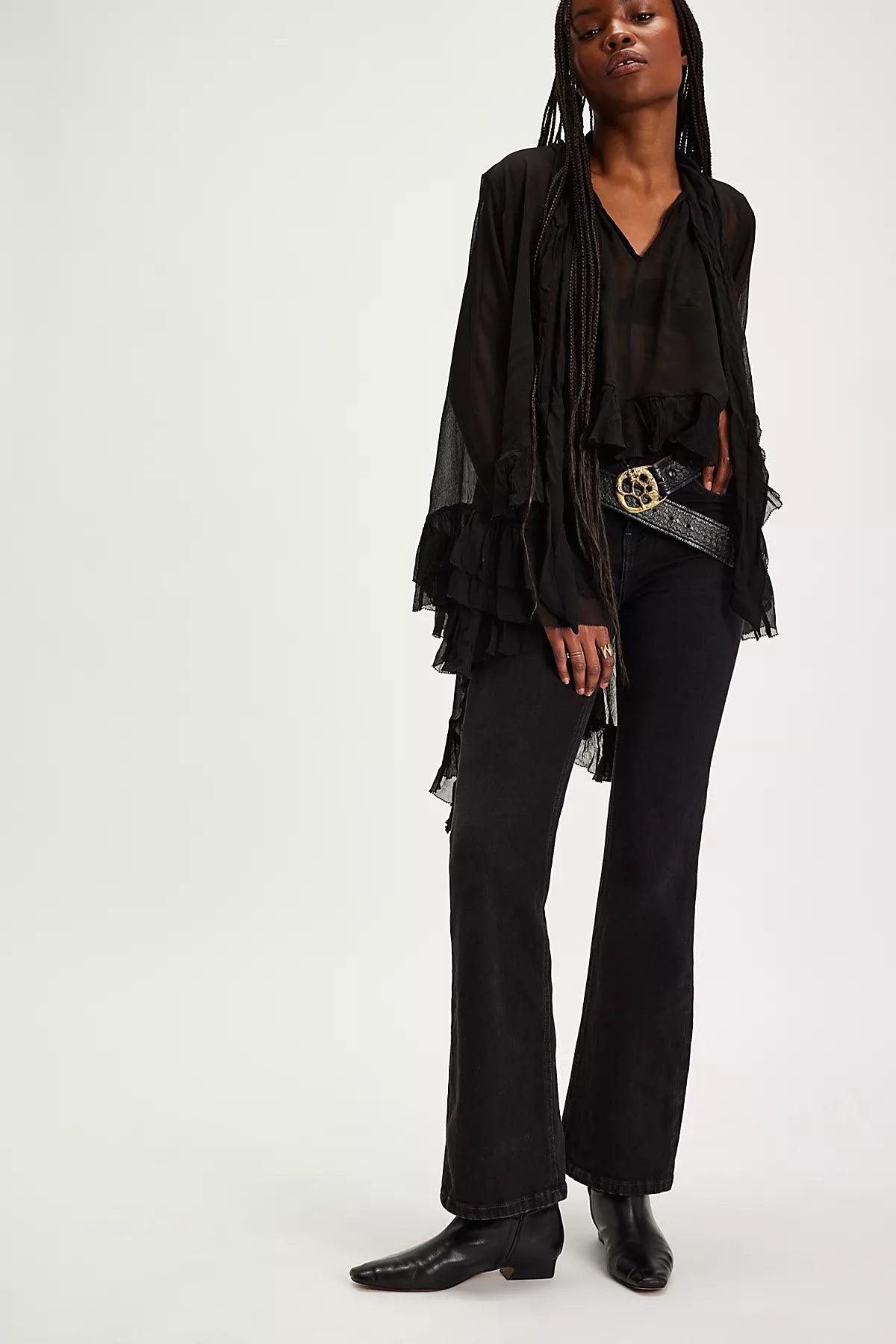 Full Sleeve Frill Top