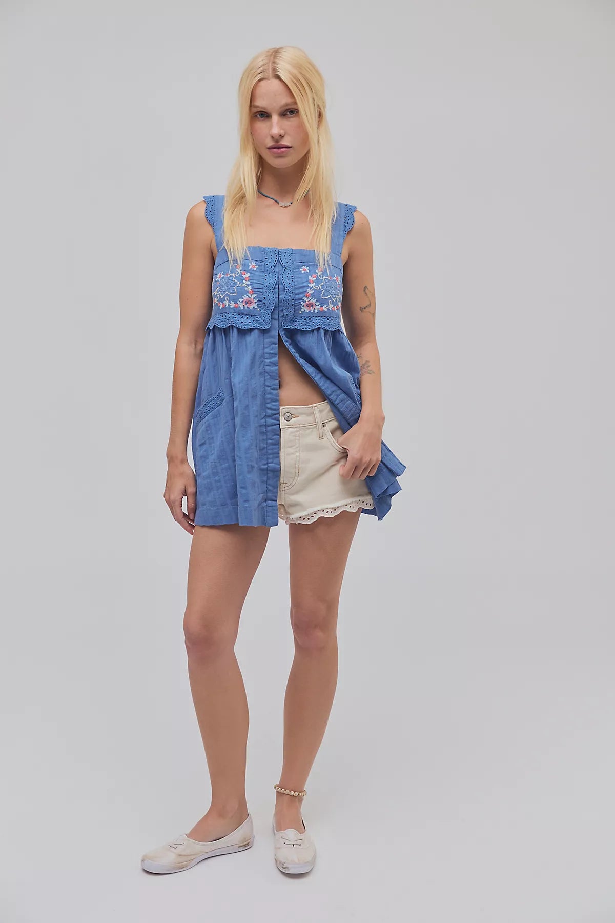Farrah Embroidered Tunic