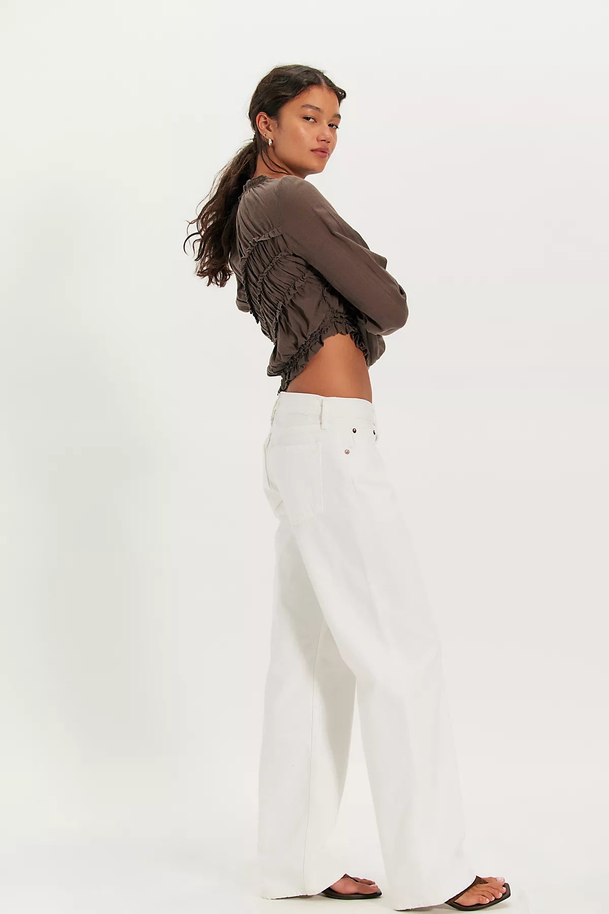 AGOLDE Low-Rise Loose Jeans
