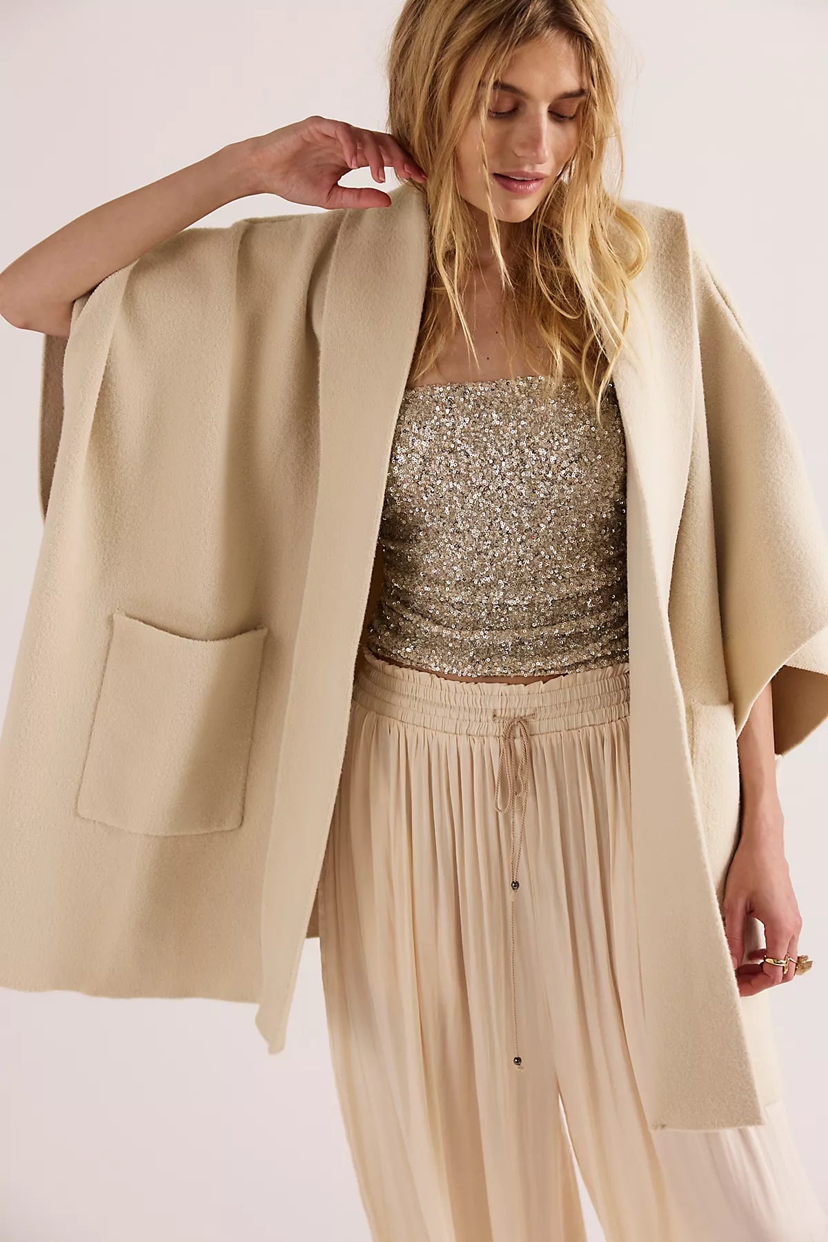 All I Need Cozy Hooded Duster