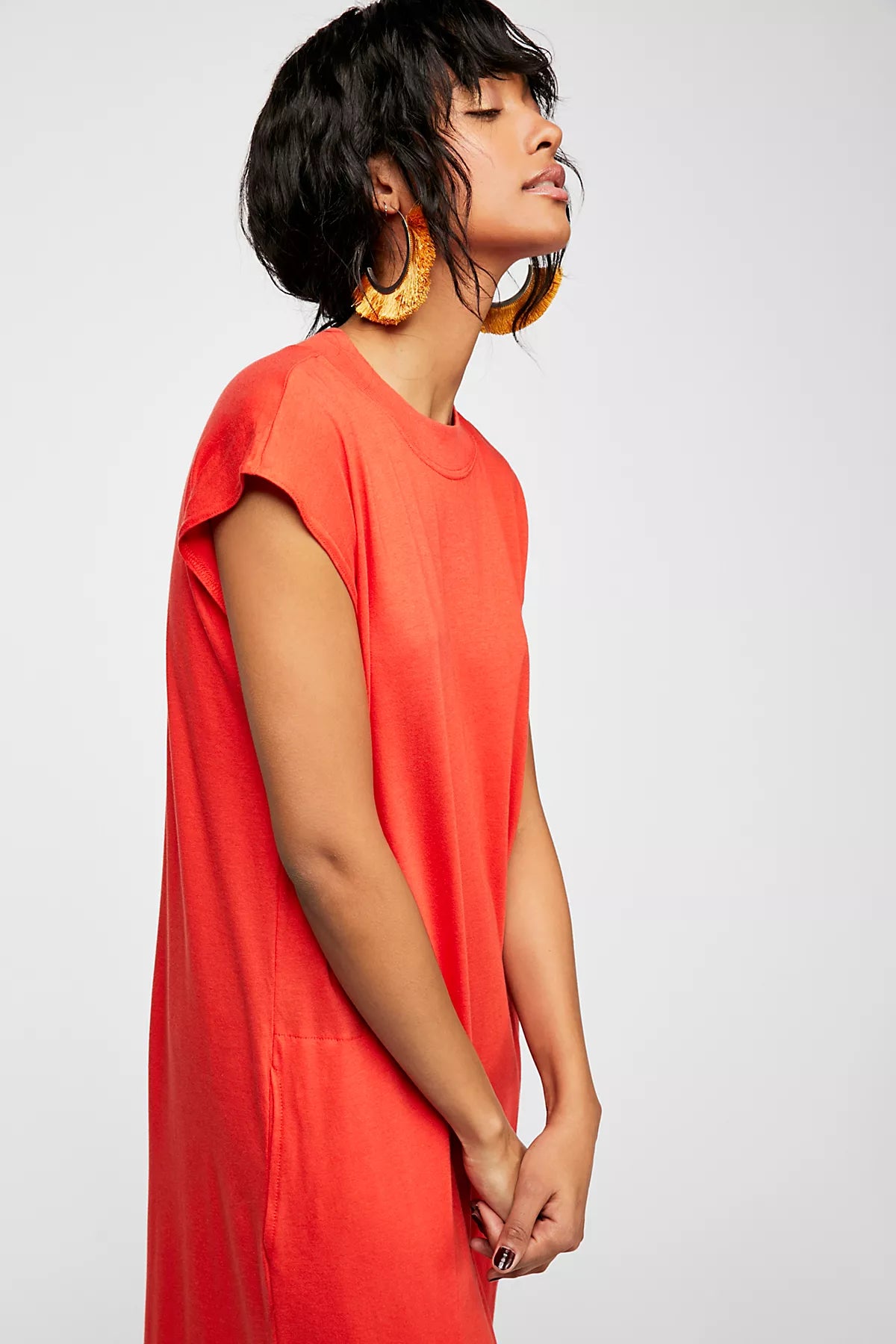 All Day Long Midi T-Shirt Dress