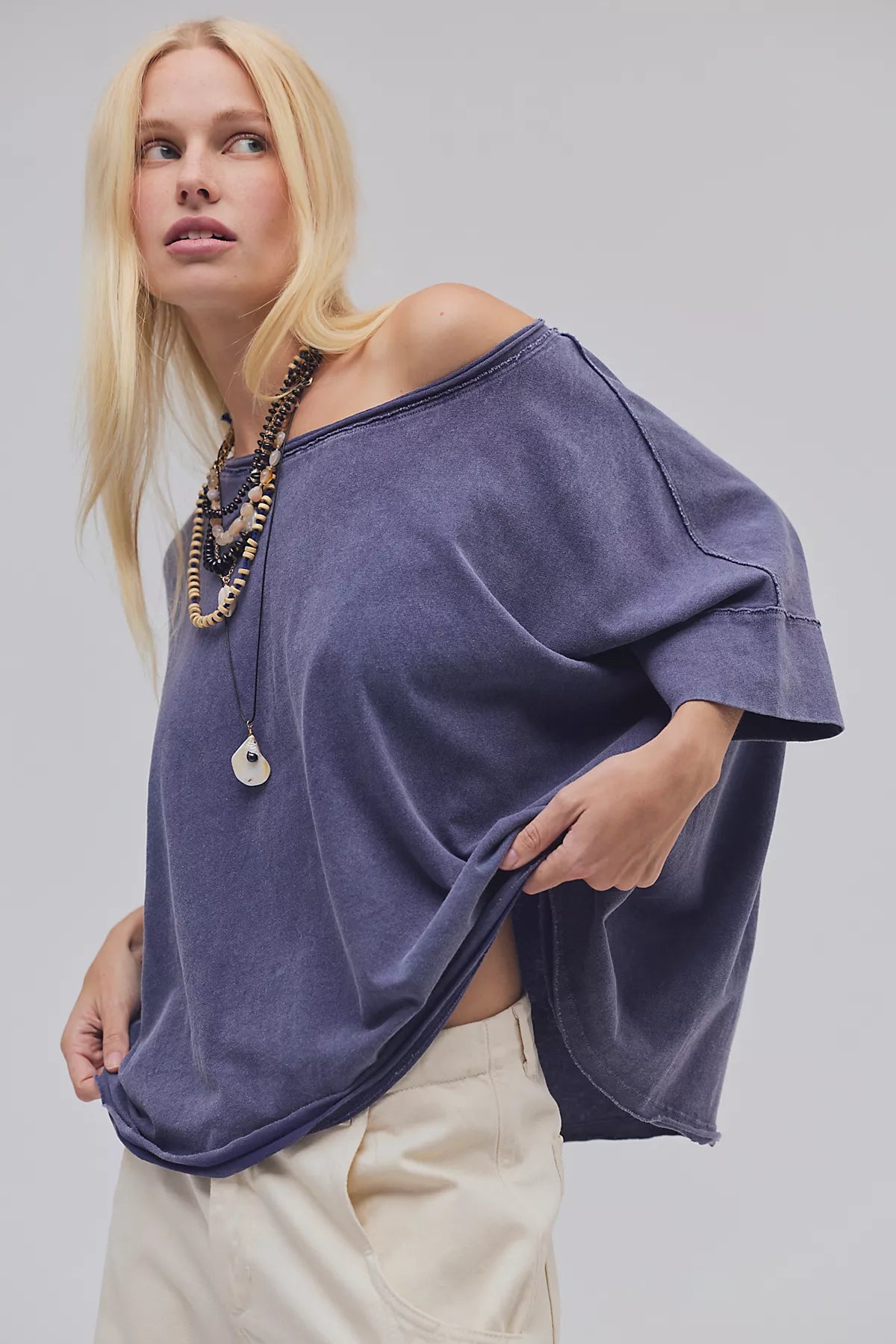 We The Free Rex Oversized Cotton Tee