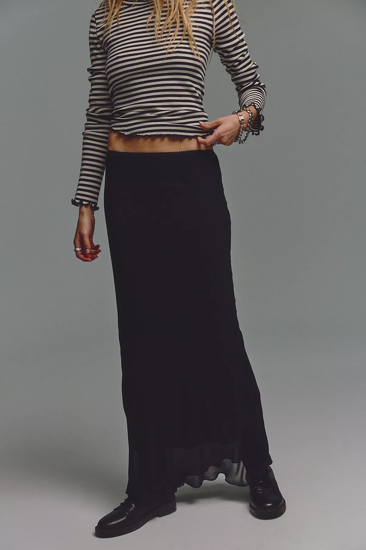FP One Chloe Solid Maxi Skirt