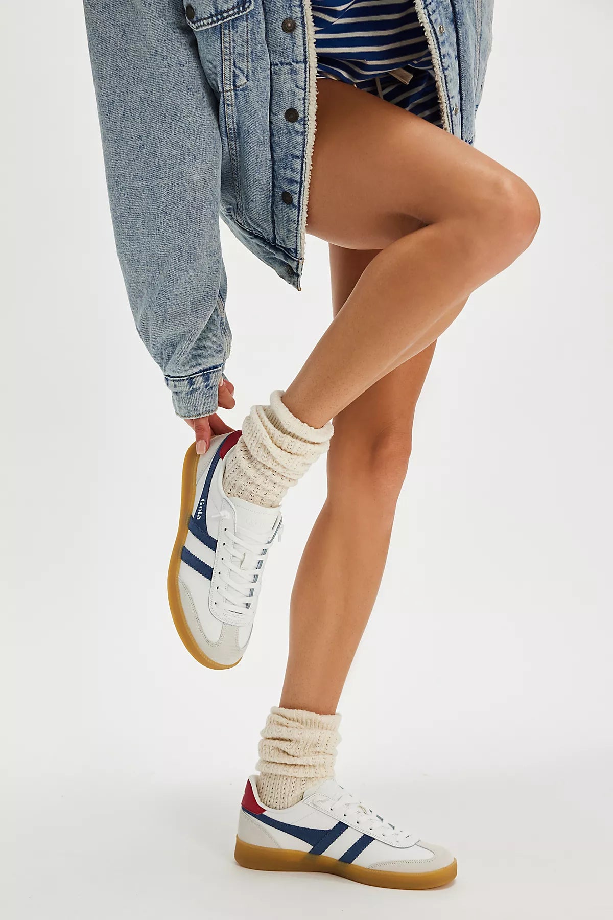 Gola Viper Leather Sneakers