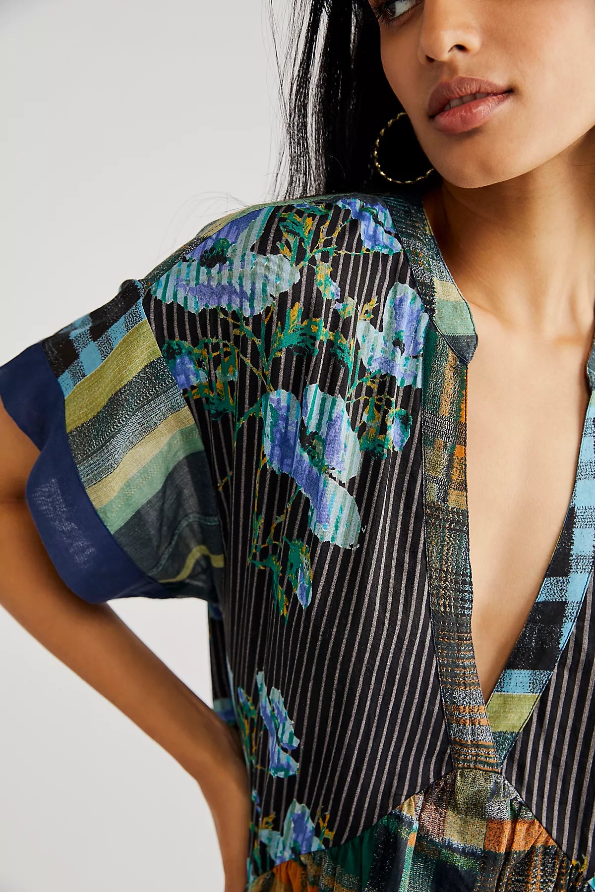 Agnes Printed Mini Dress