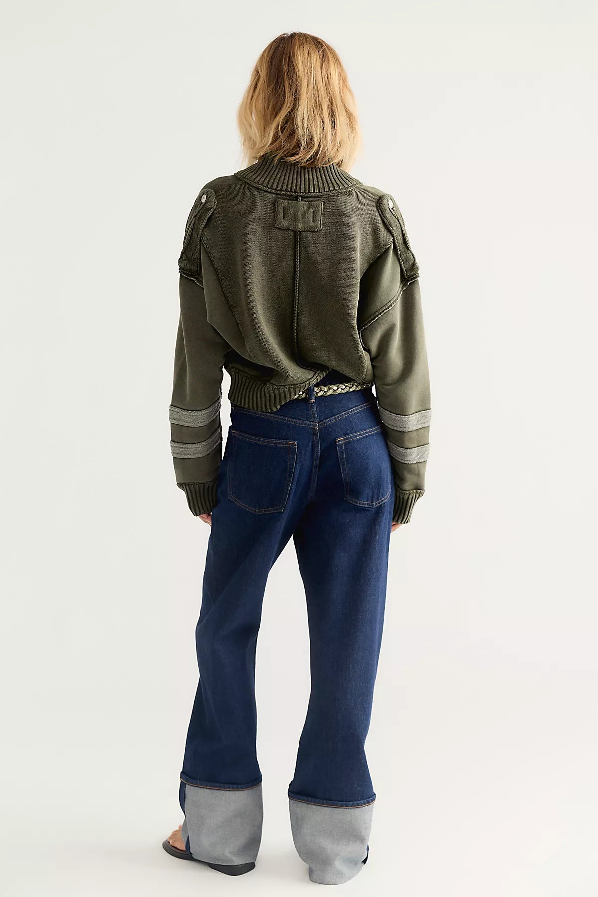 AGOLDE Big Cuff Jeans