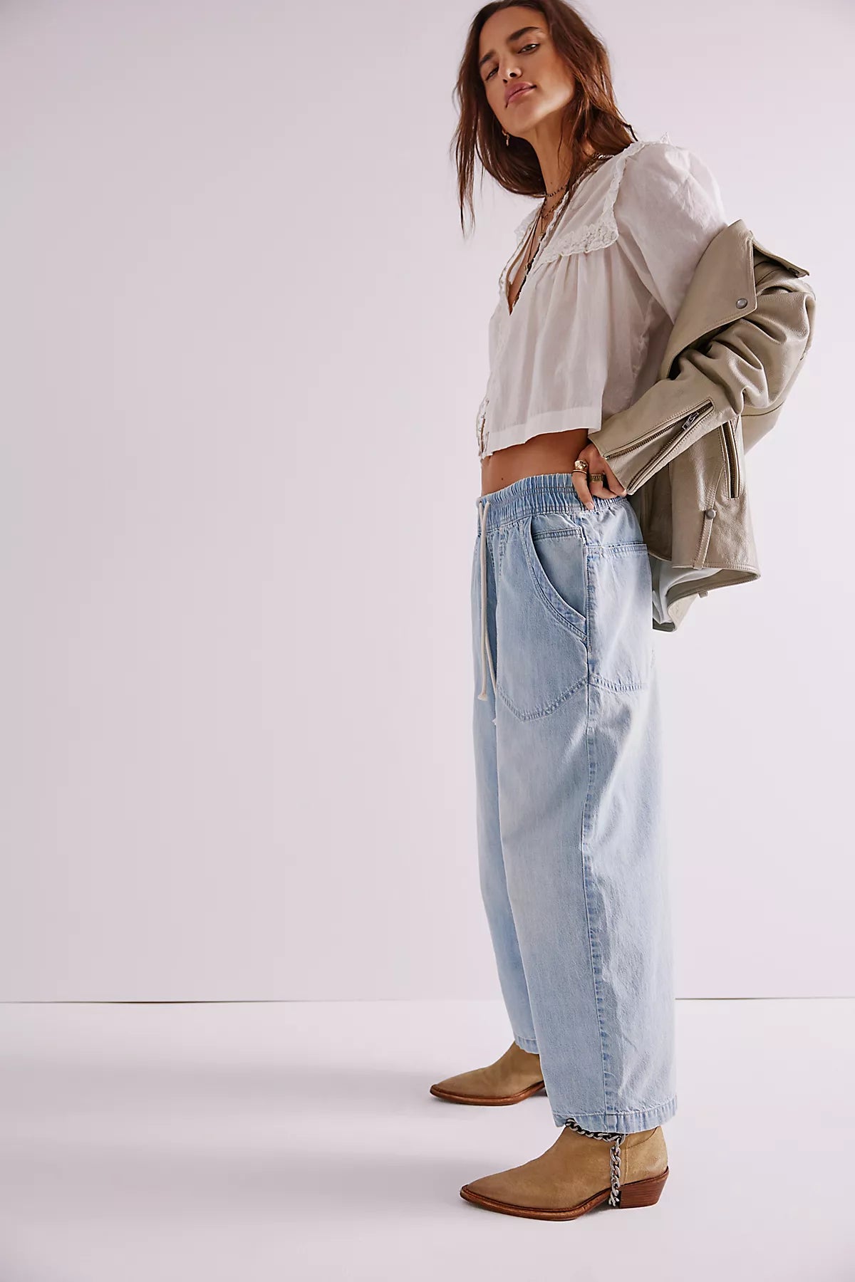 We The Free Easy Peasy Pull-On Jeans