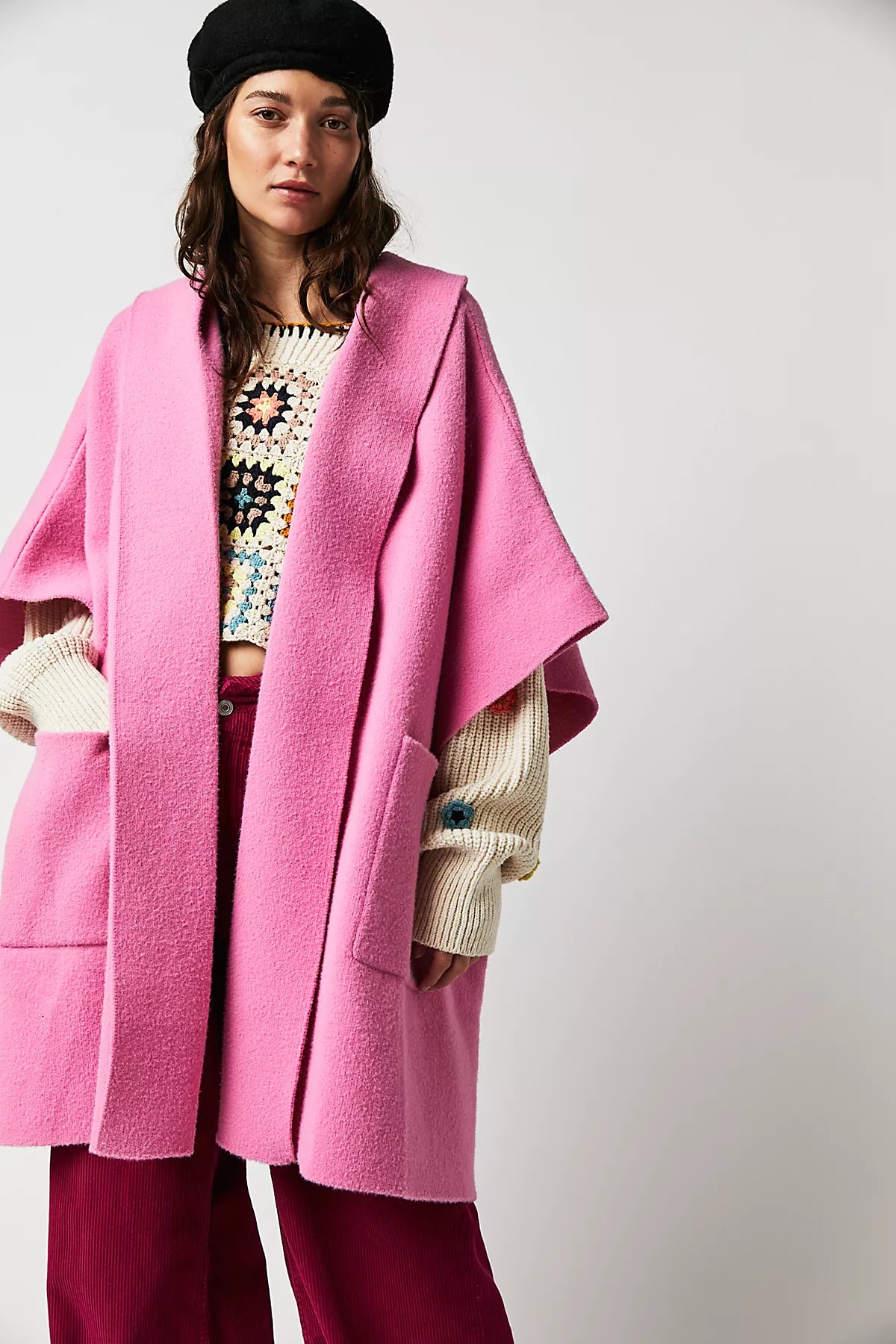 All I Need Cozy Hooded Duster