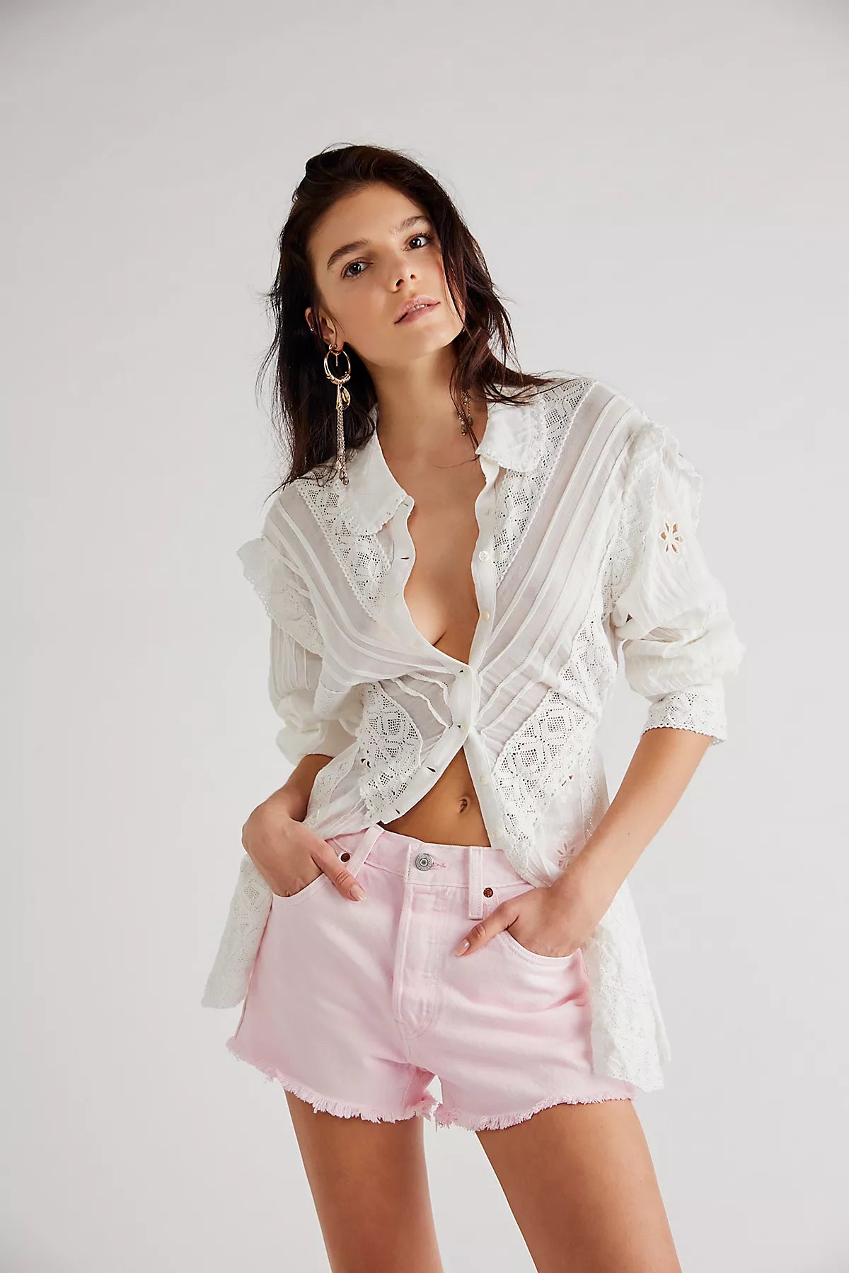 Levi’s 501 High-Rise Denim Shorts