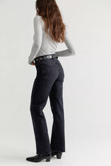 MOTHER The Rambler Zip Sneak Jeans