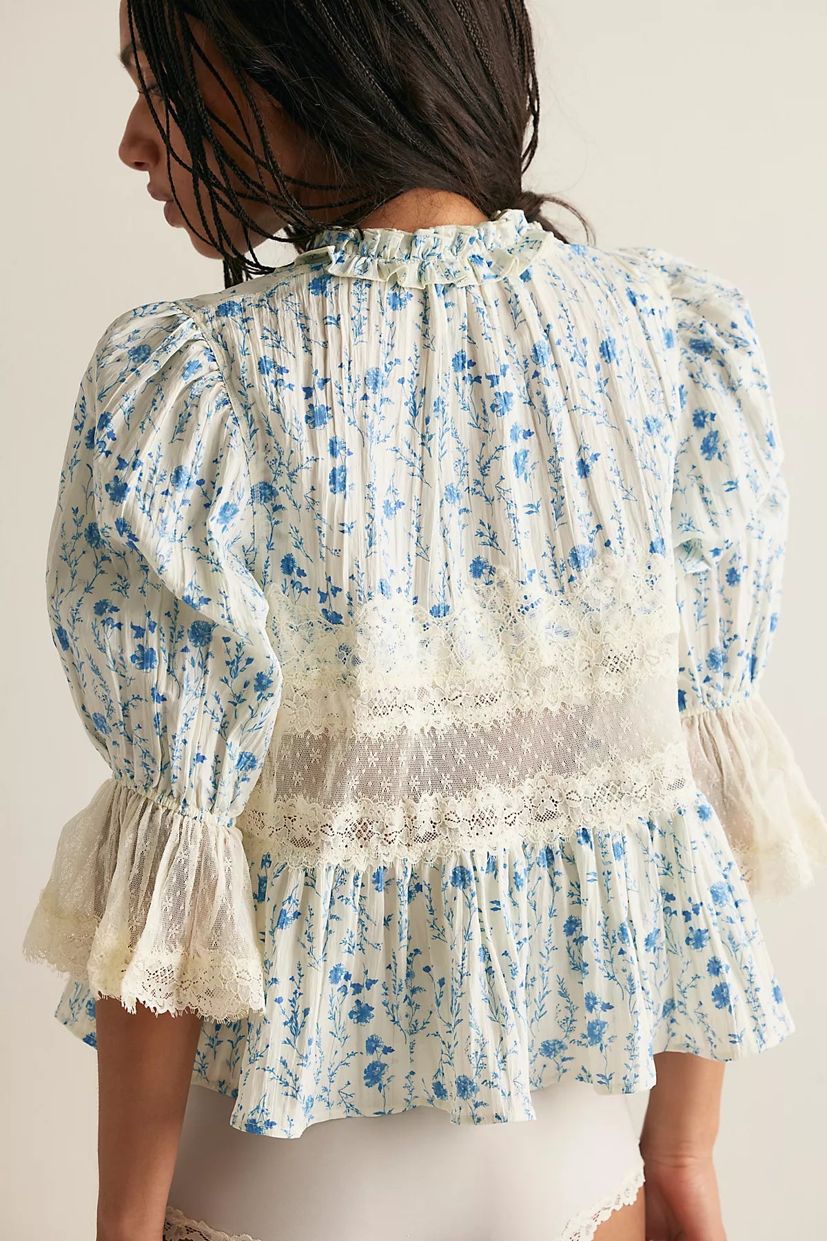 Forever Young Printed Bed Jacket