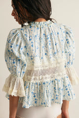 Forever Young Printed Bed Jacket