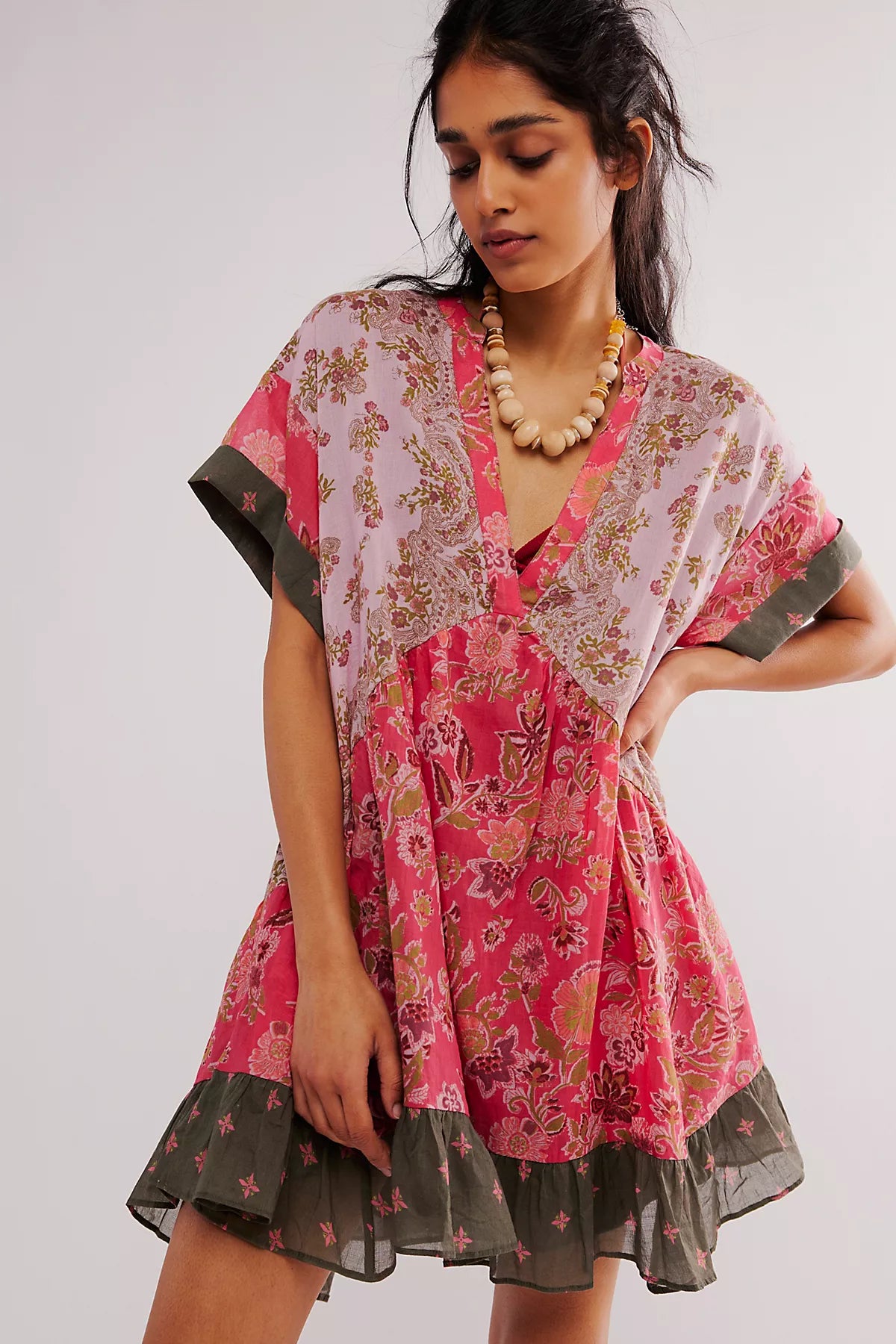 Agnes Printed Mini Dress