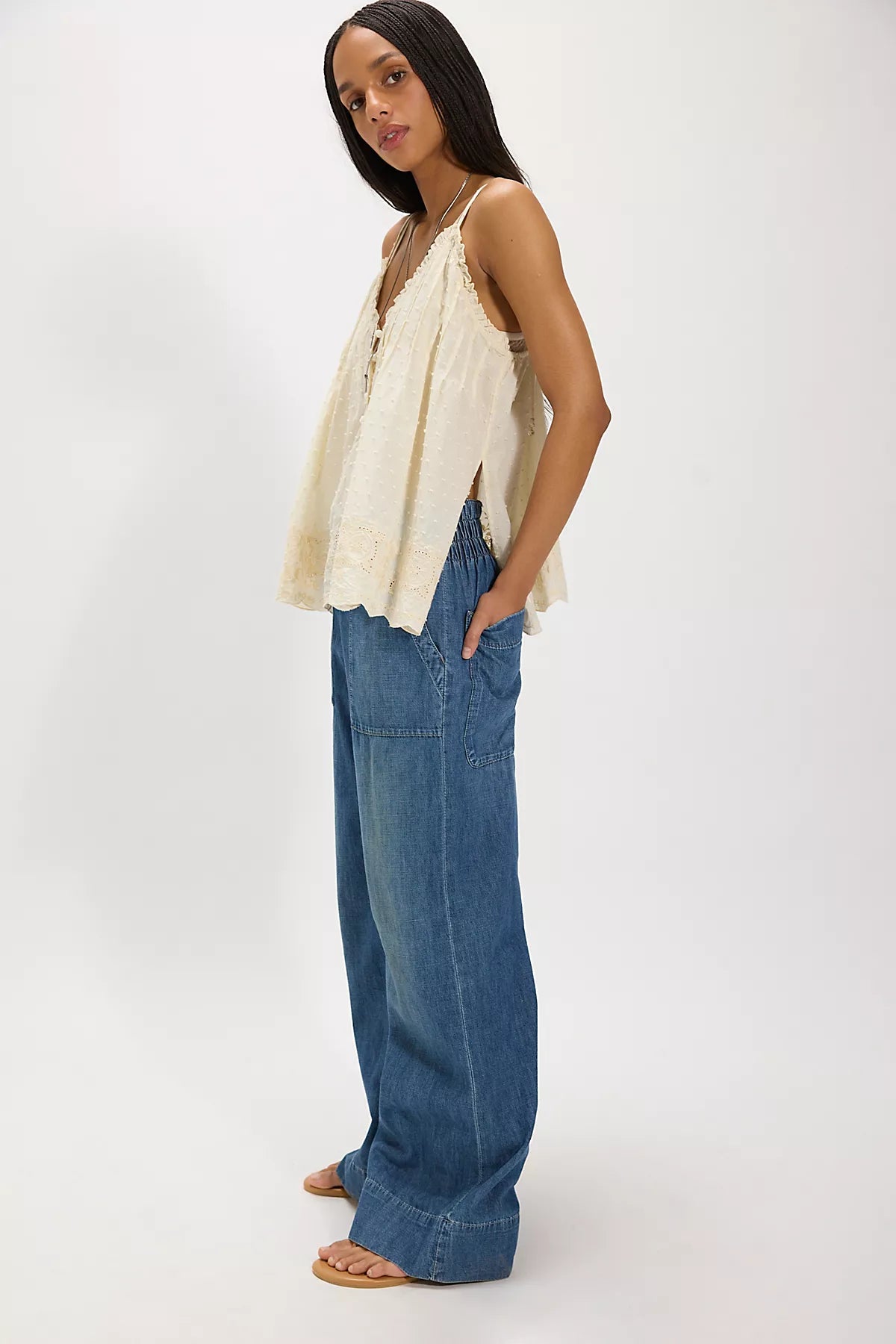We The Free Breezy Denim Pull-On Jeans