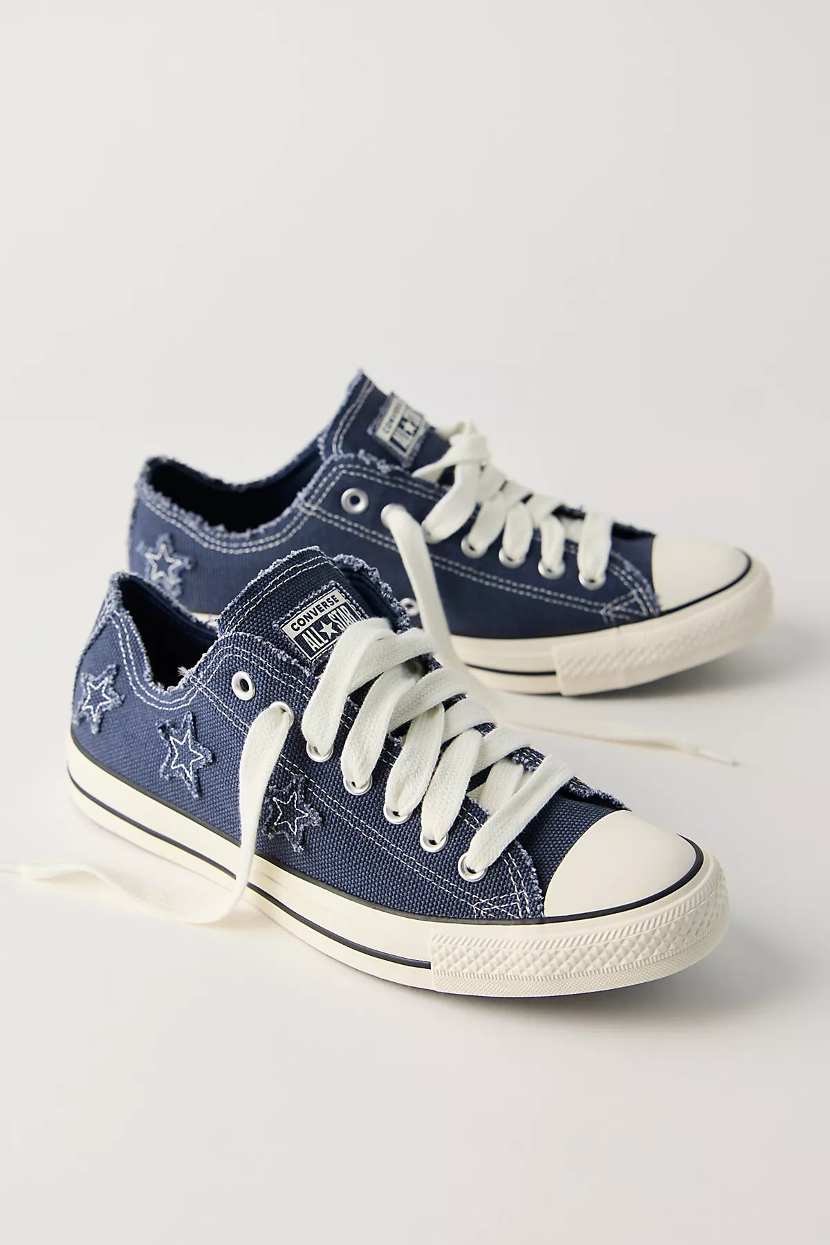 Chuck Taylor All Star Distressed Stars Low-Top Sneakers