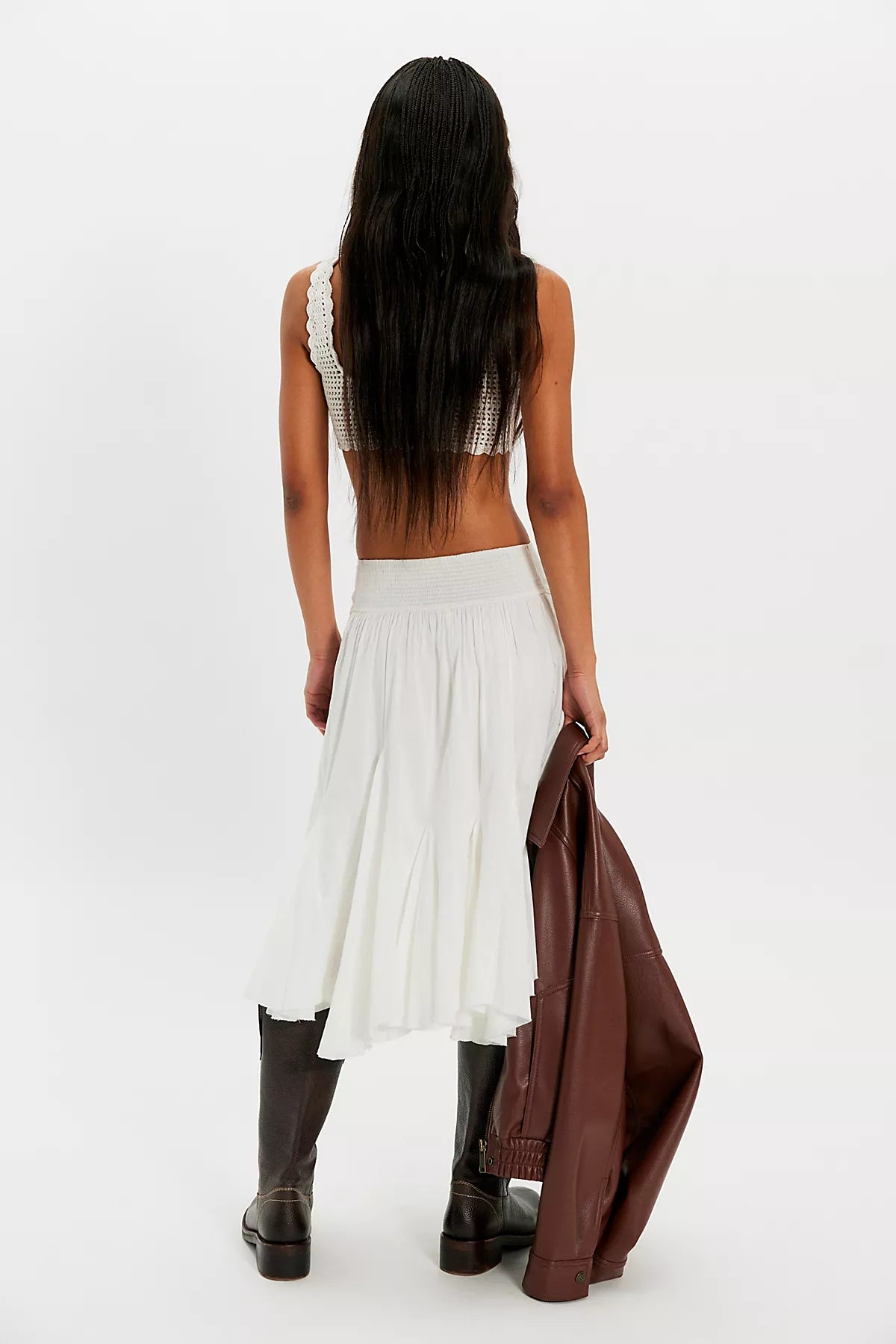 FP One Frida Godet Midi Skirt