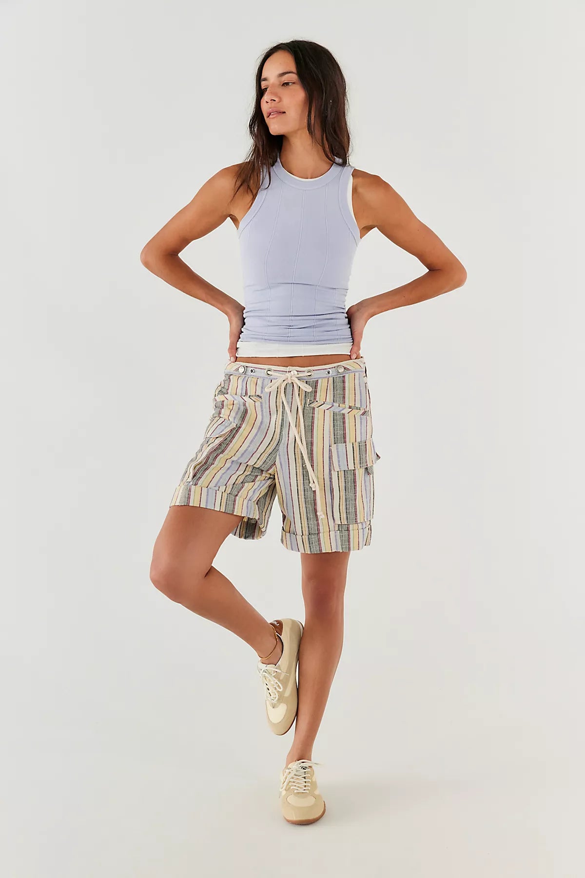 Frankie Striped Shorts