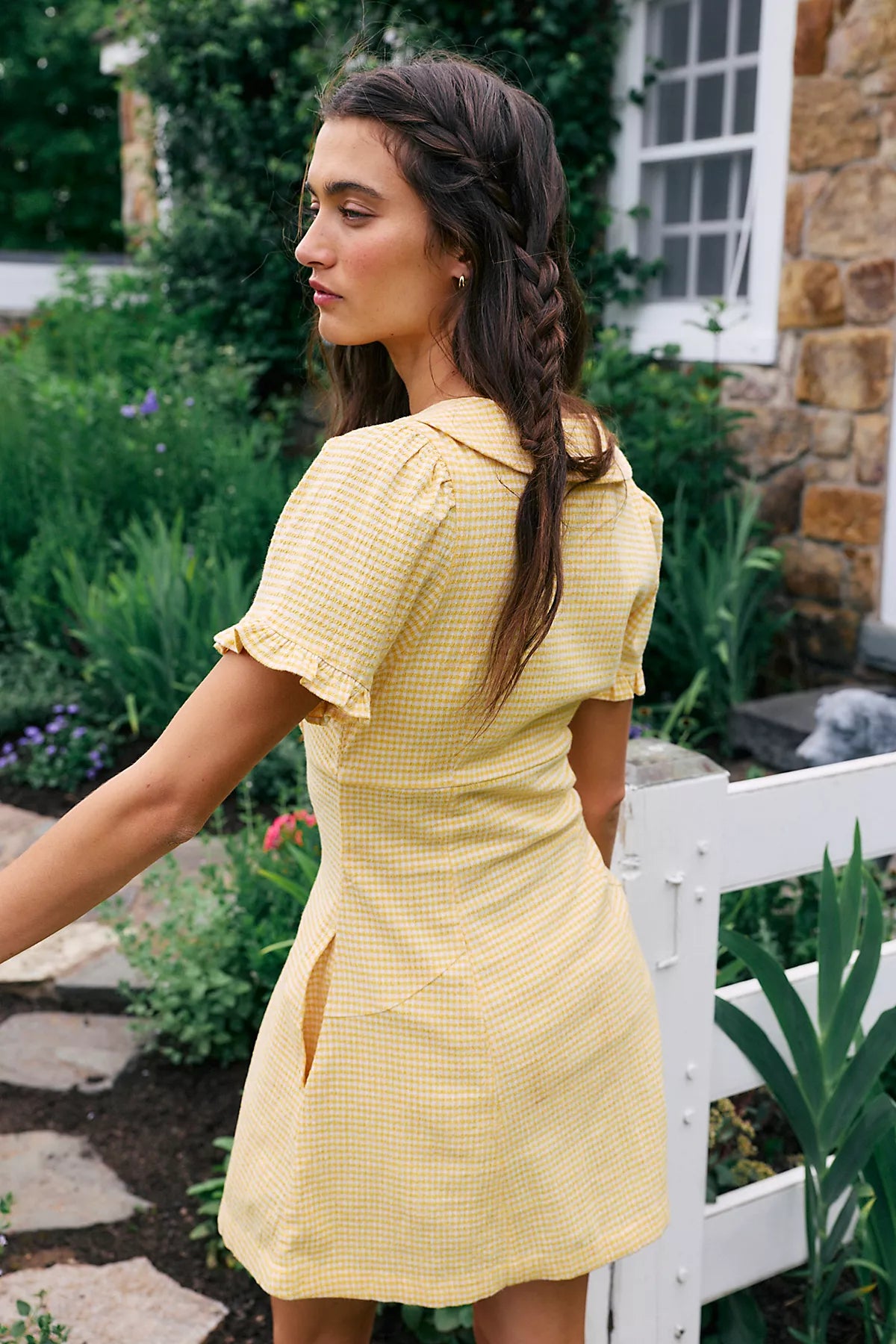 Corrine Button Down Mini Dress