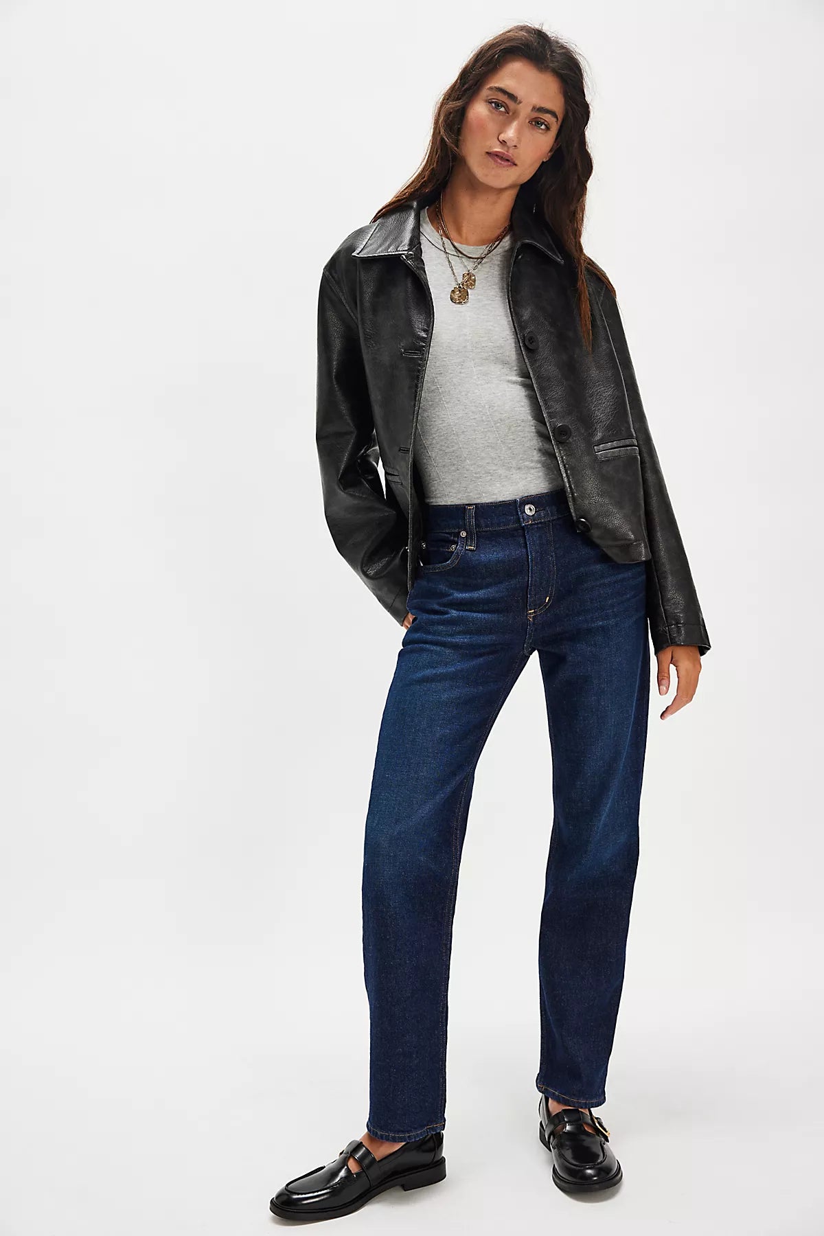 Citizens of Humanity Anissa Low-Rise Straight Leg Jeans