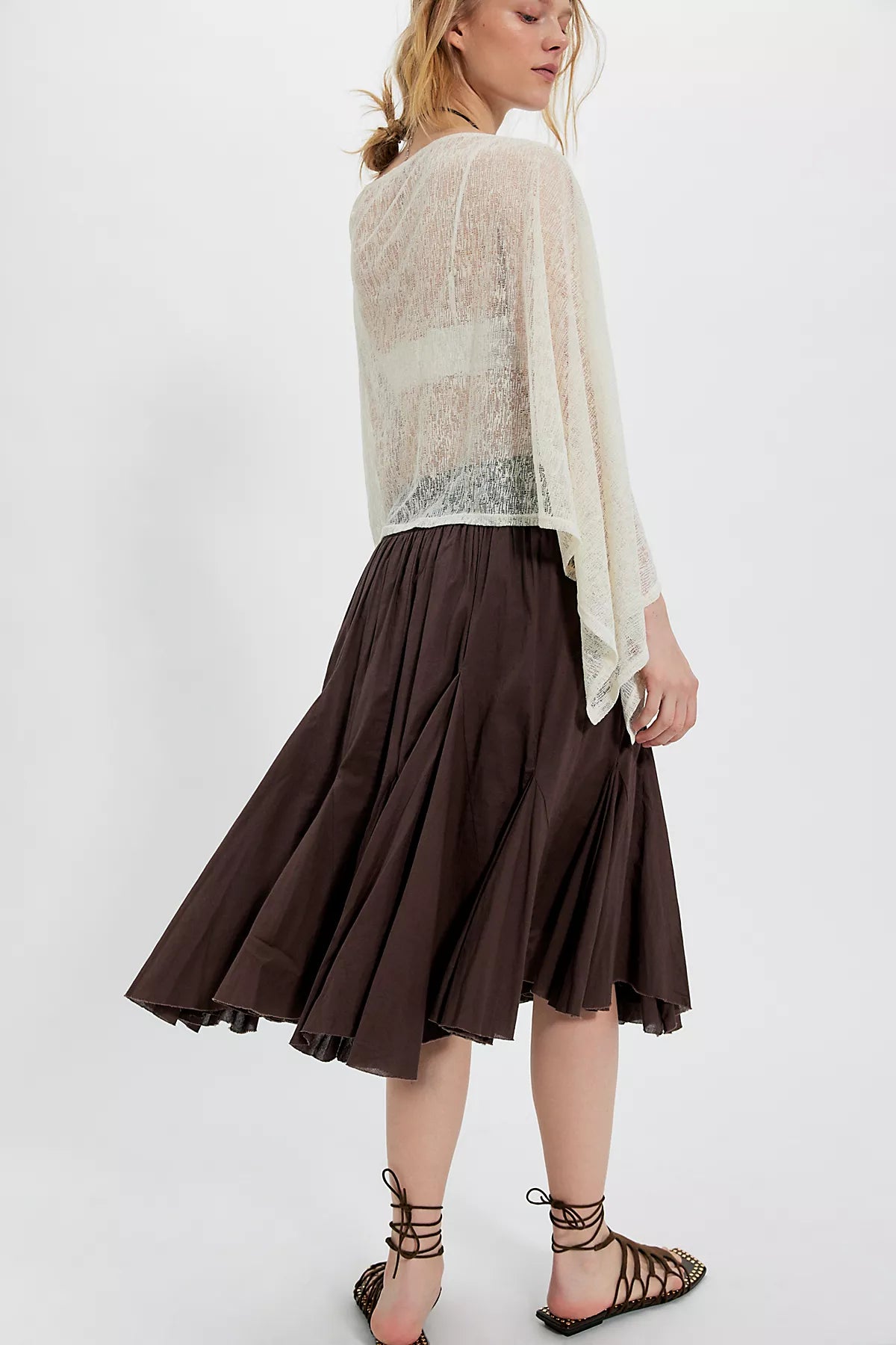 FP One Frida Godet Midi Skirt