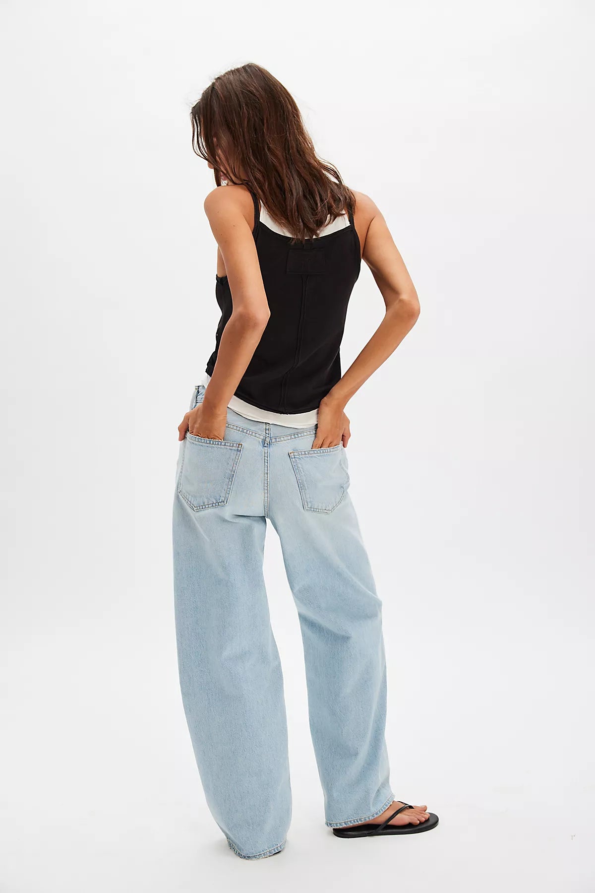 AGOLDE Low-Rise Baggy Jeans