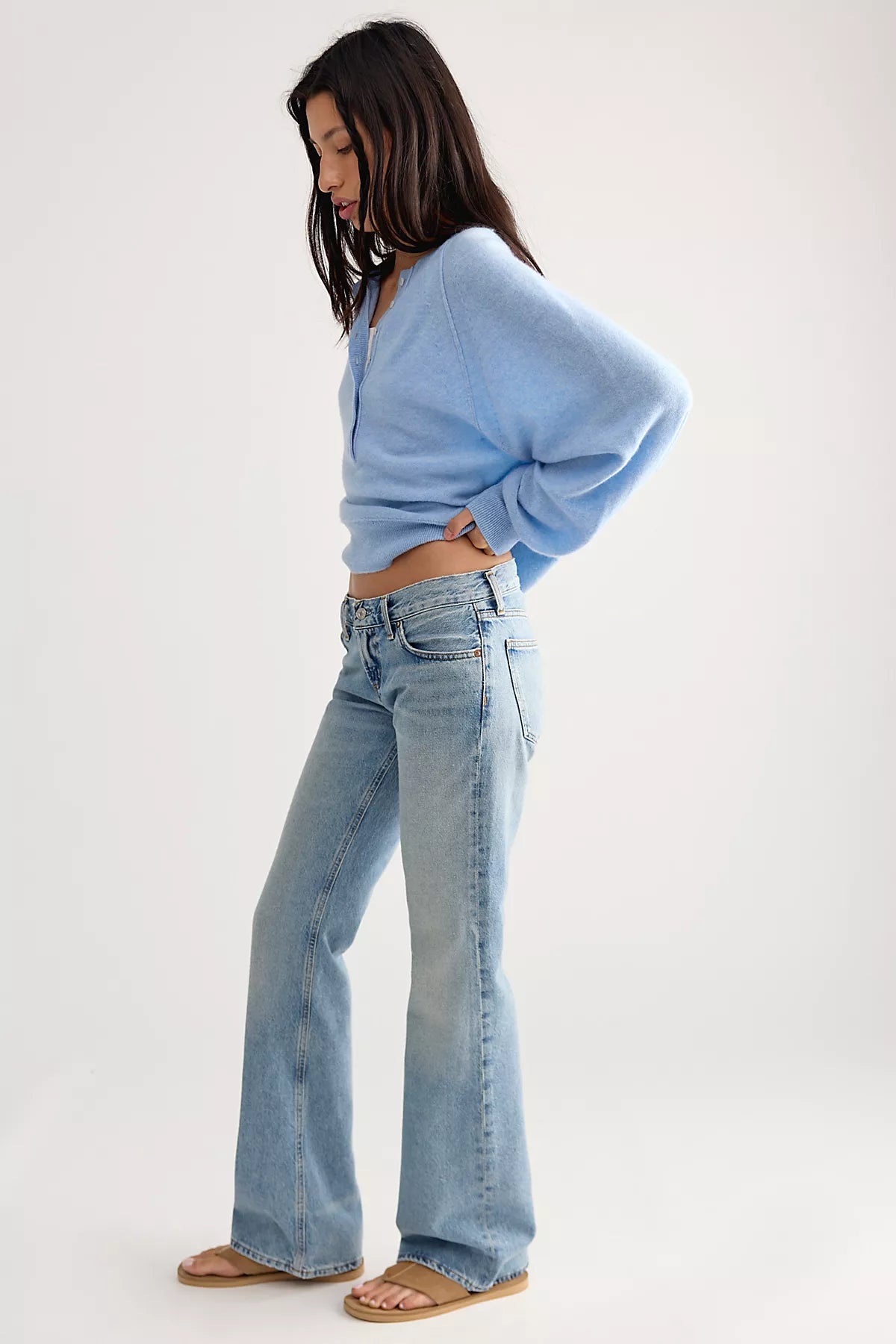 AGOLDE Low Rise Boot Jeans