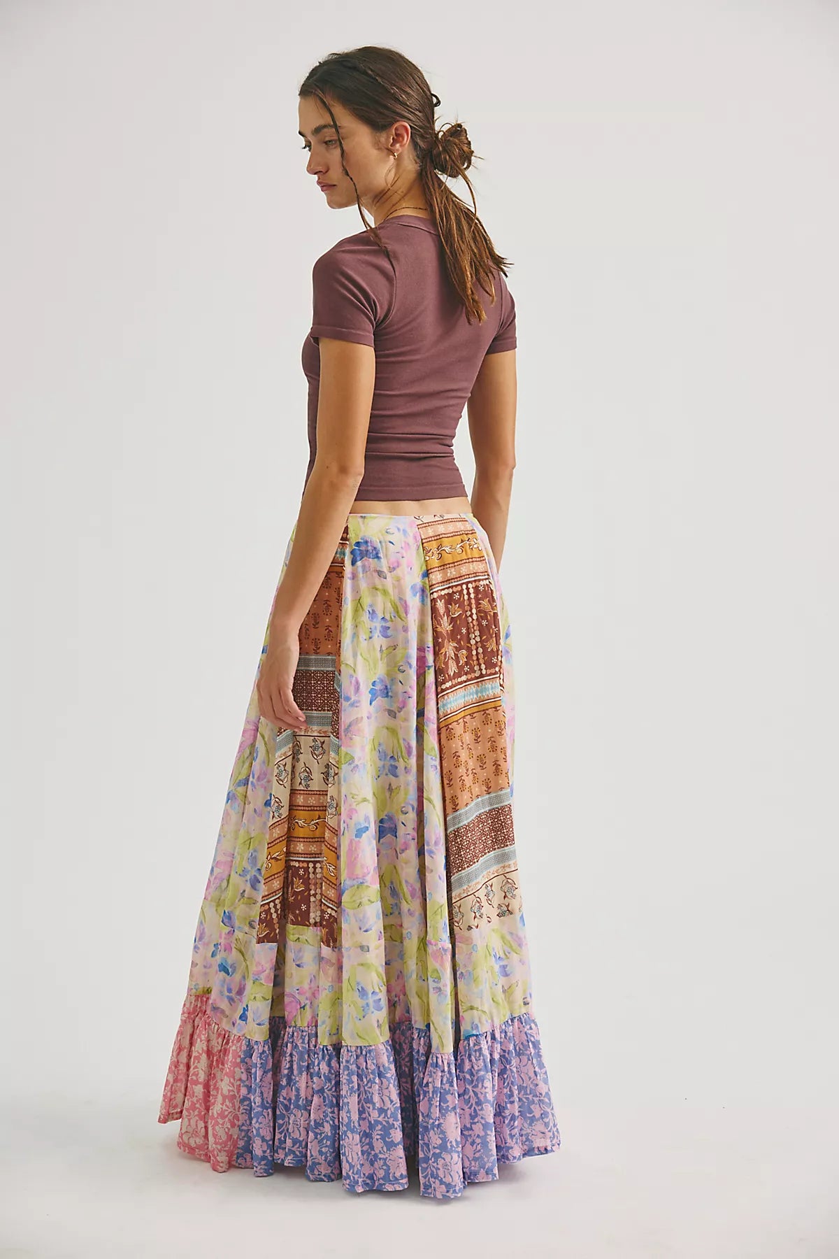 Santa Eulalia Printed Maxi Skirt