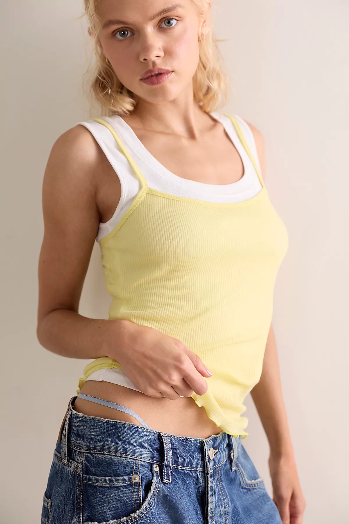 Barely Bare Rib Cami