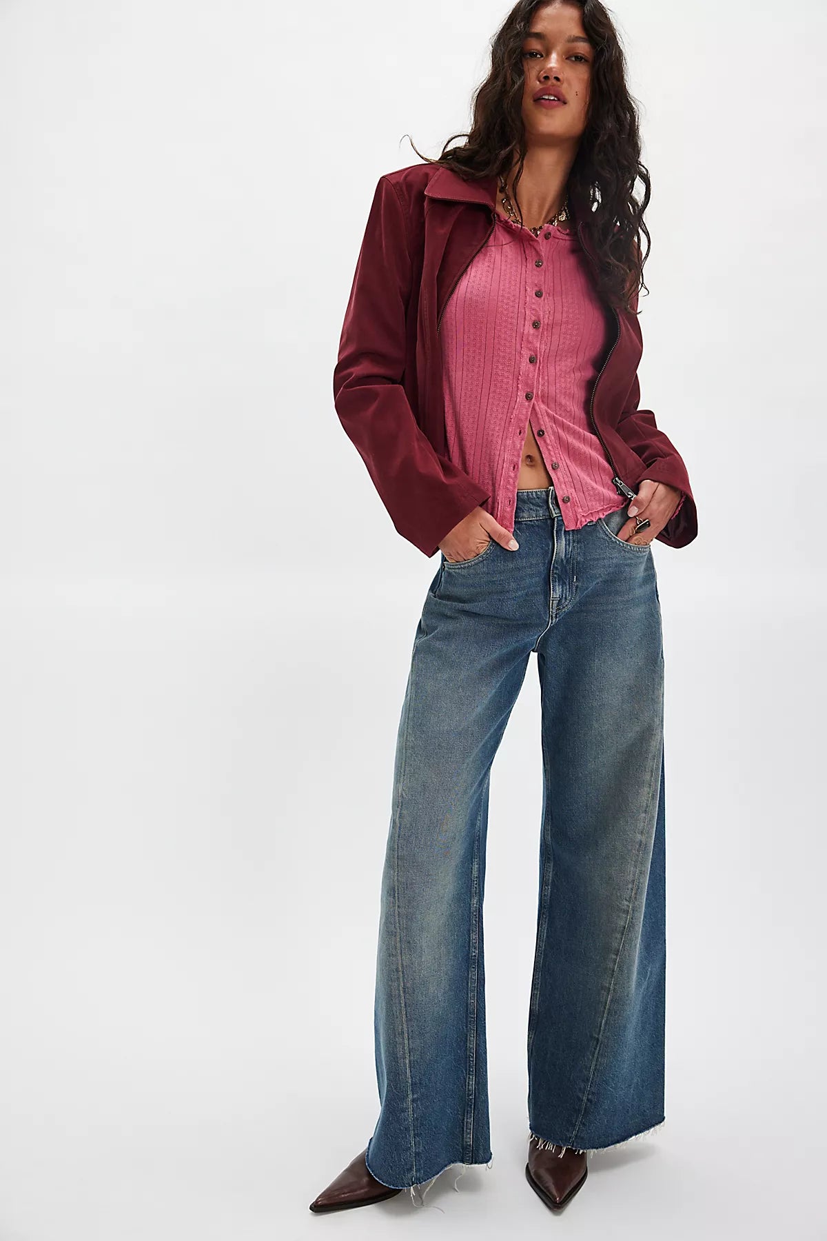 We The Free Penny Pointelle Cardi