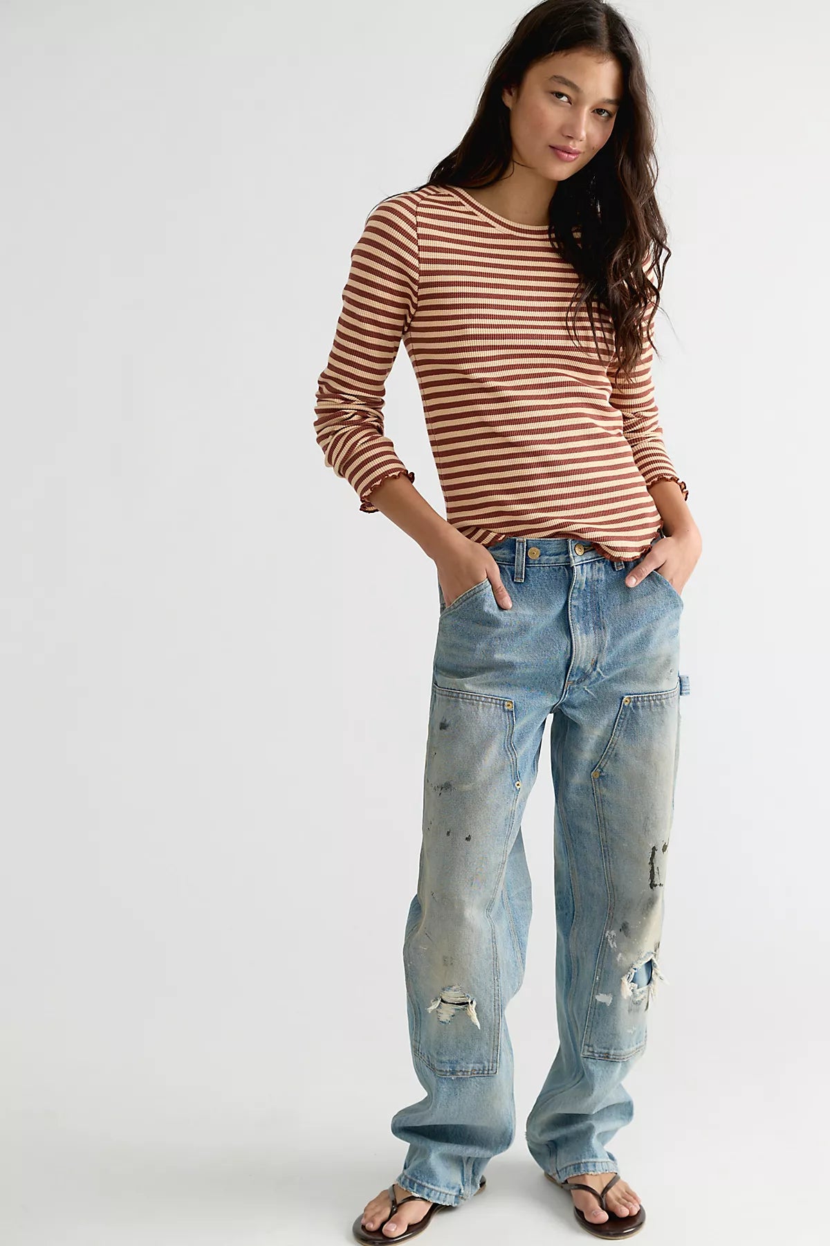 We The Free Easy Does It Striped Tee