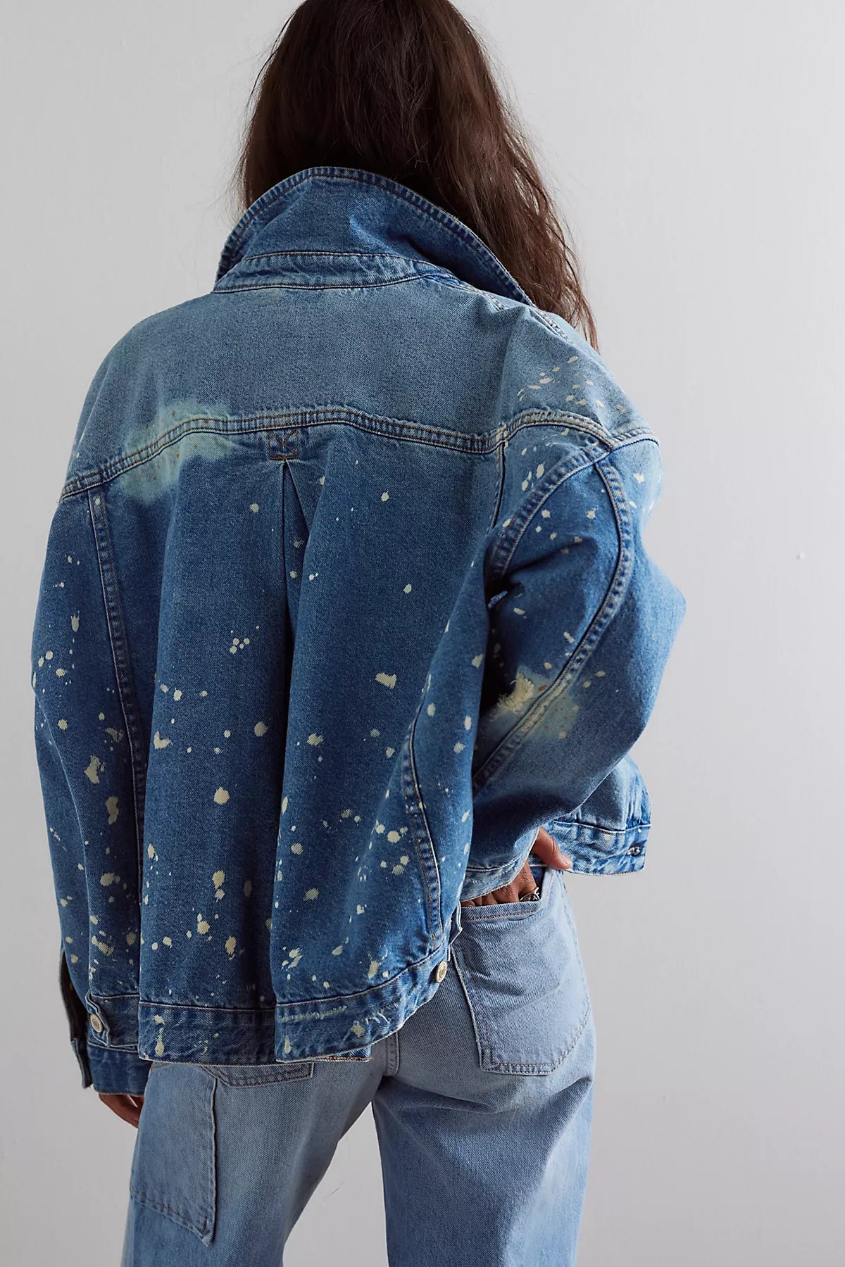 We The Free Opal Swing Denim Jacket