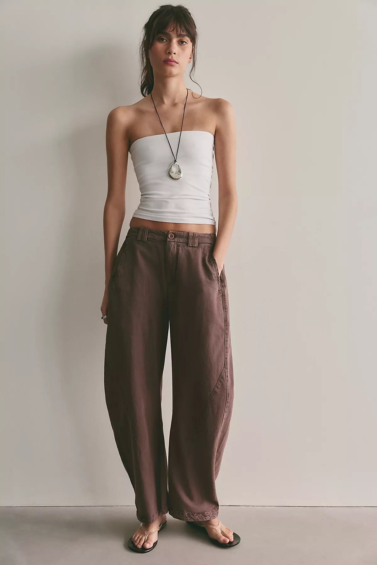 Spotlight Washed Barrel Chino Trousers