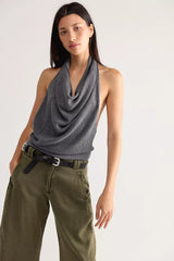Geel Vega Cowl Neck Top