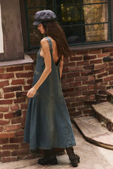 Astoria Apron Maxi Dress
