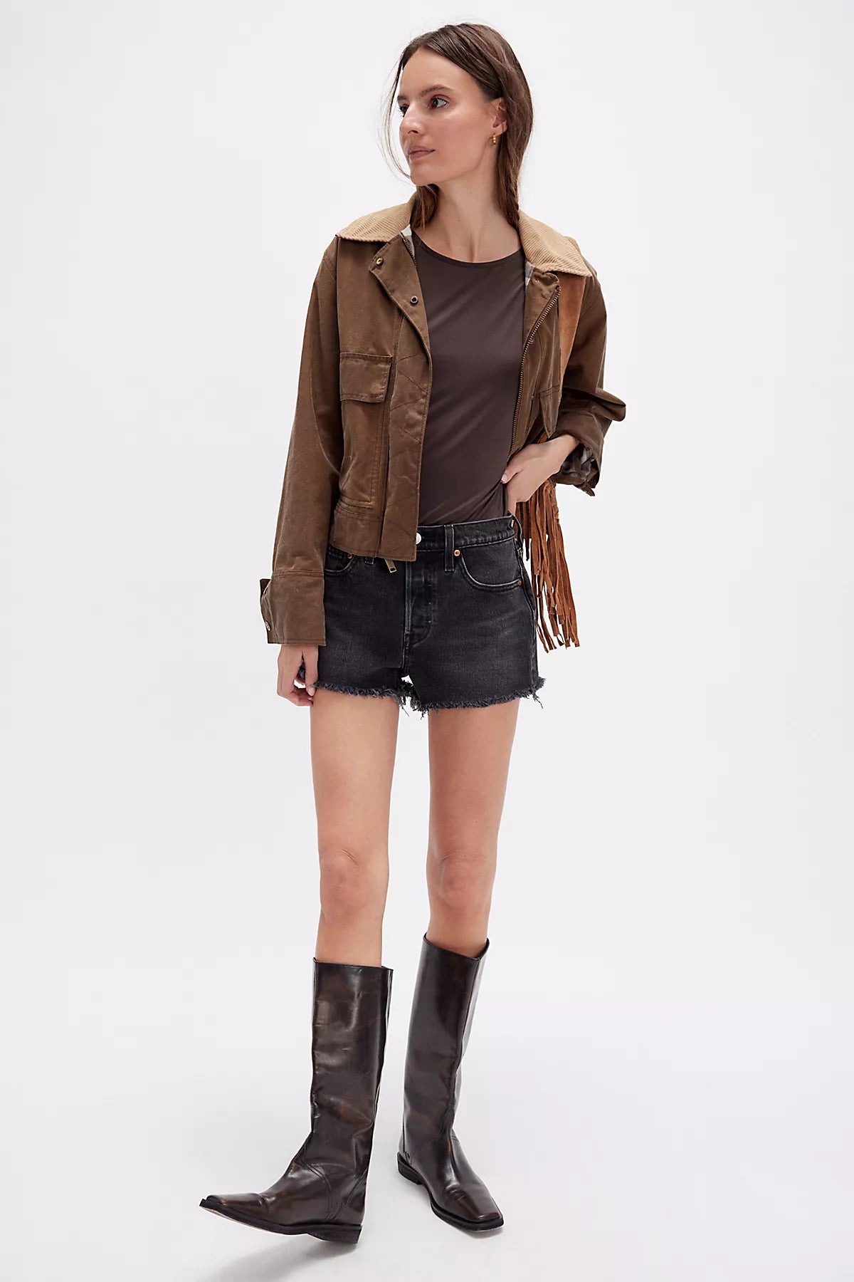 Levi’s 501 High-Rise Denim Shorts