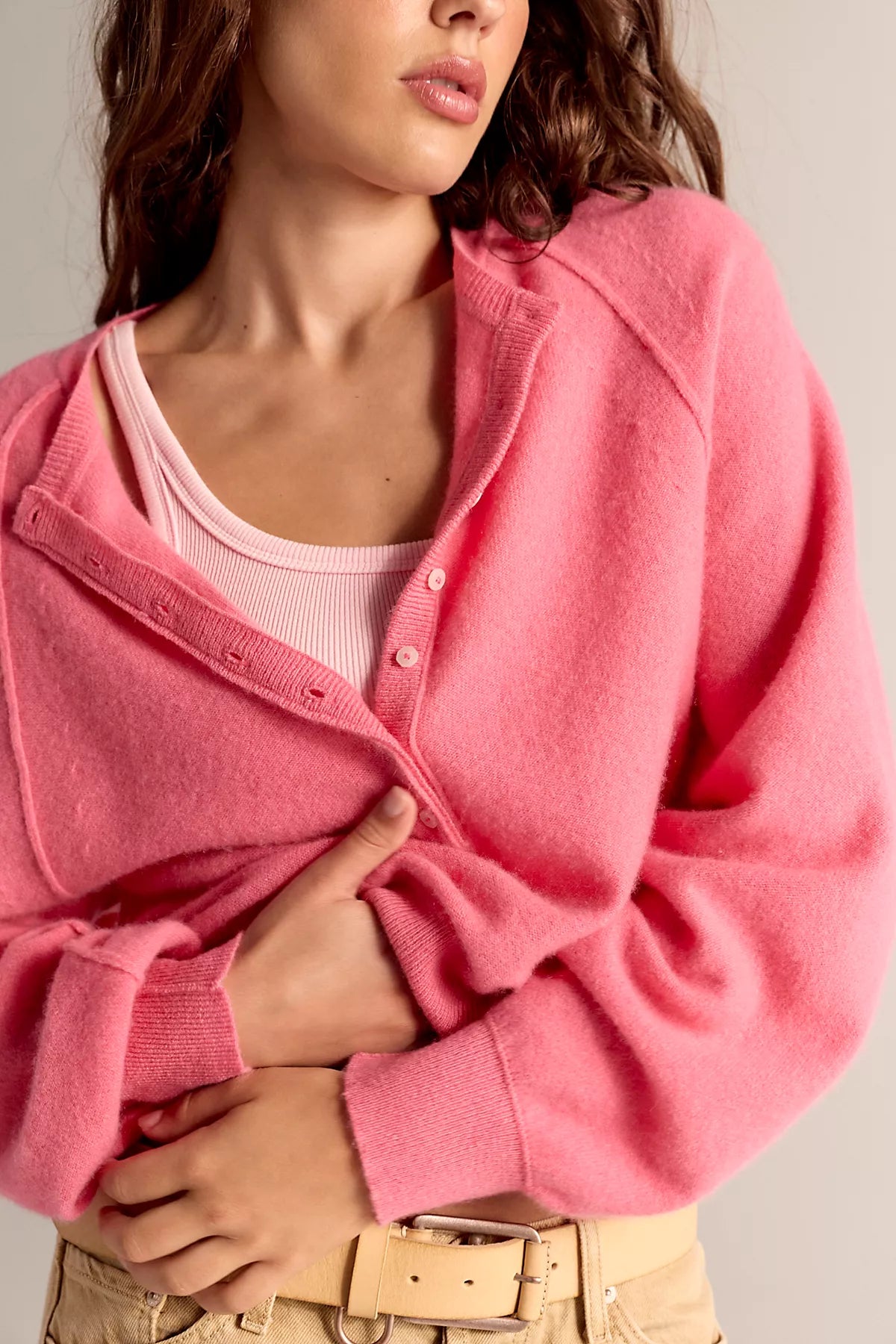 Porta Cashmere Henley Sweater