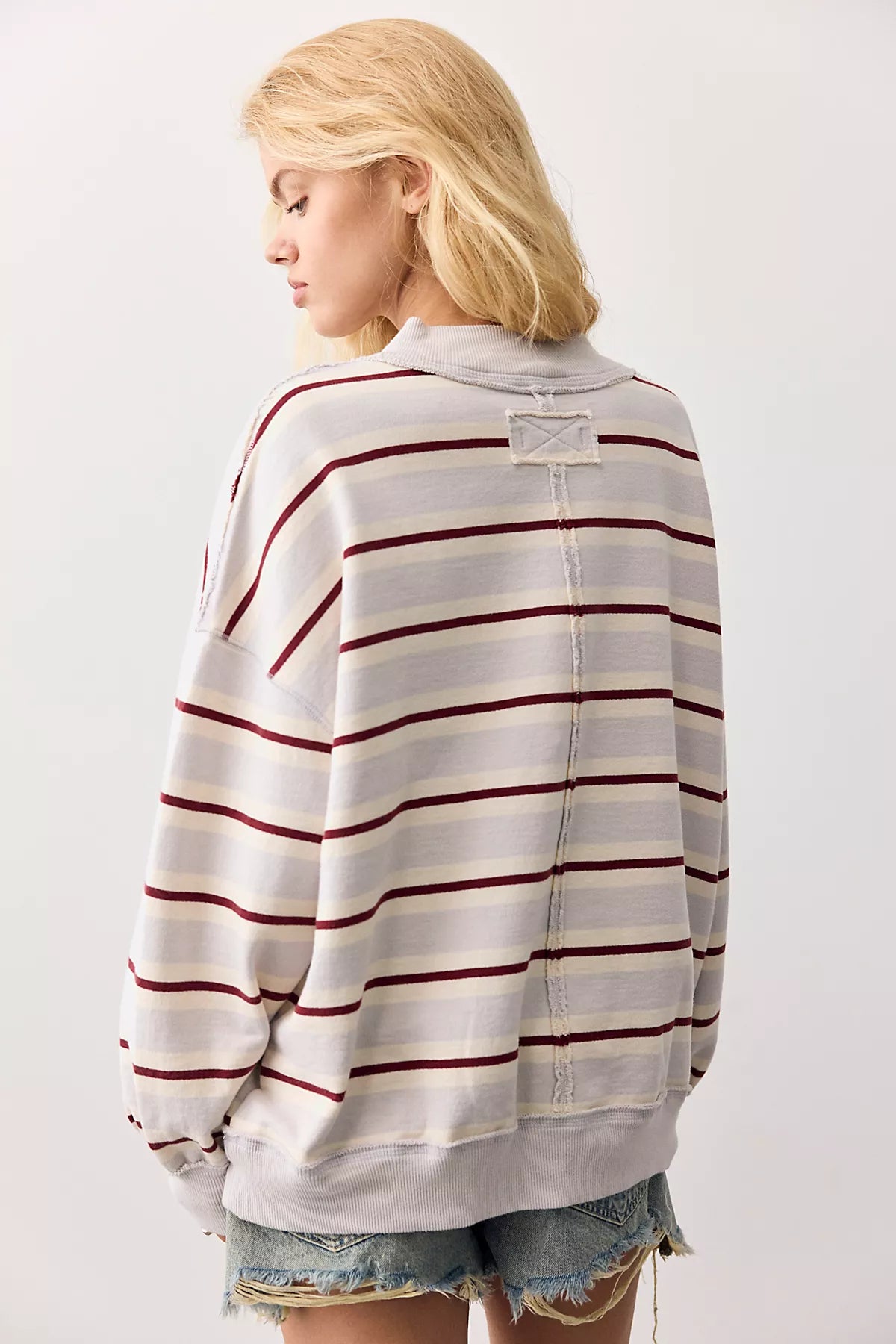 Palm Springs Striped Pullover