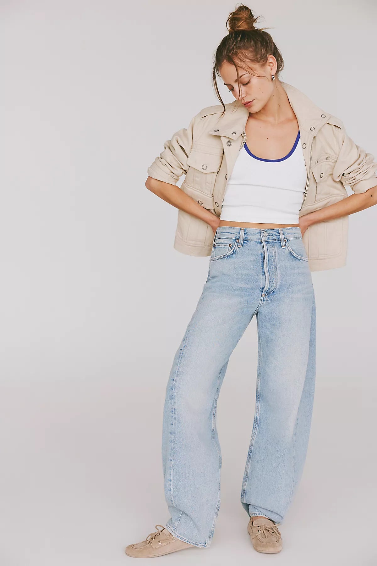 AGOLDE Luna Pieced Jeans