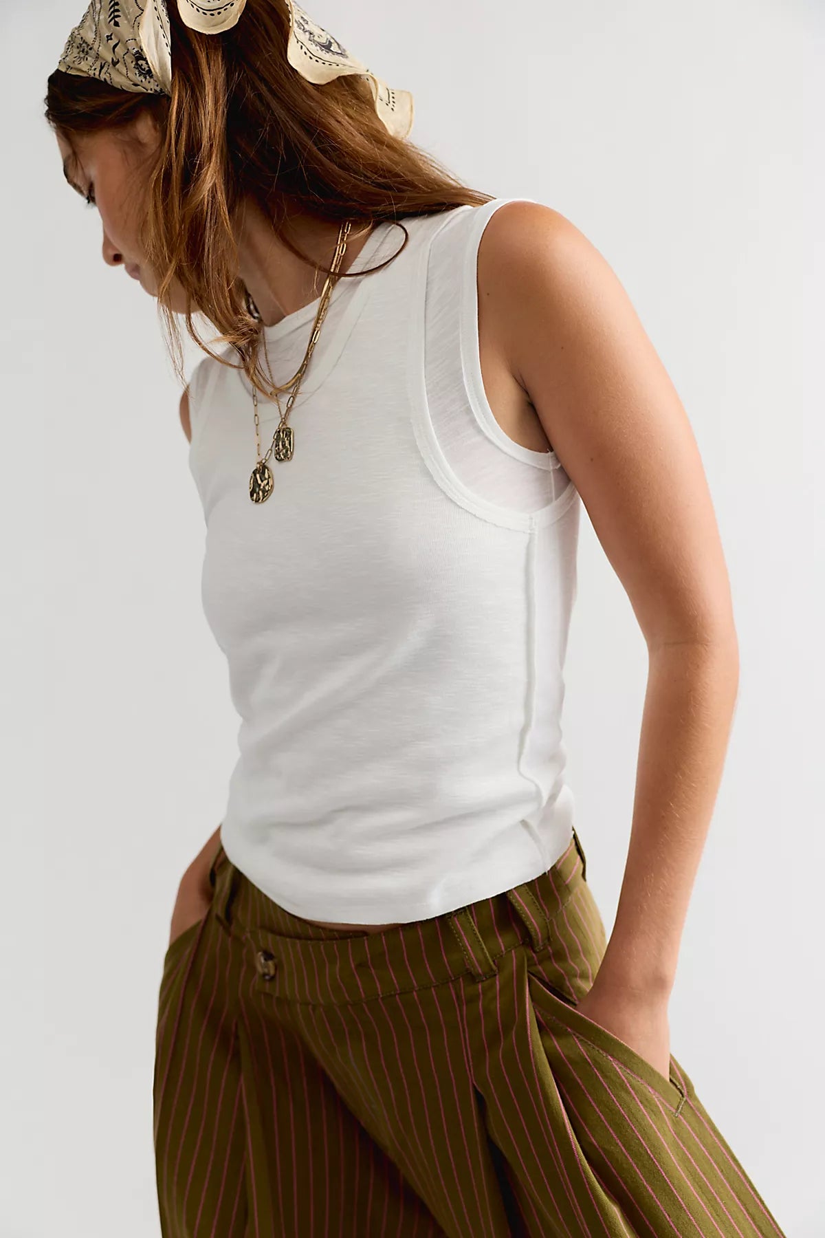 We The Free Tinsley Twofer Short-Sleeve Top
