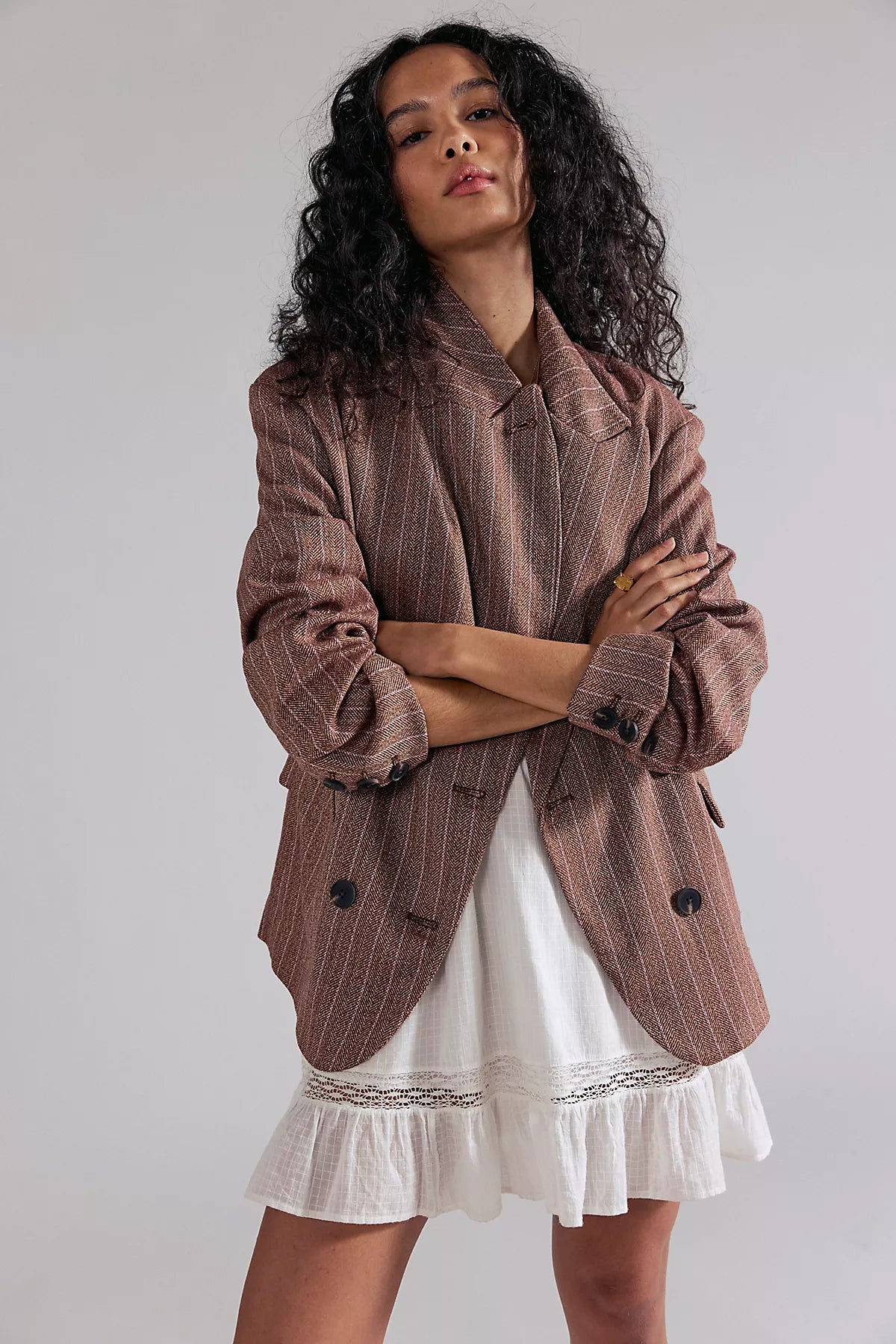 Dean Double-Breasted Blazer