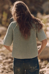 Amy Cotton Sweater Tee