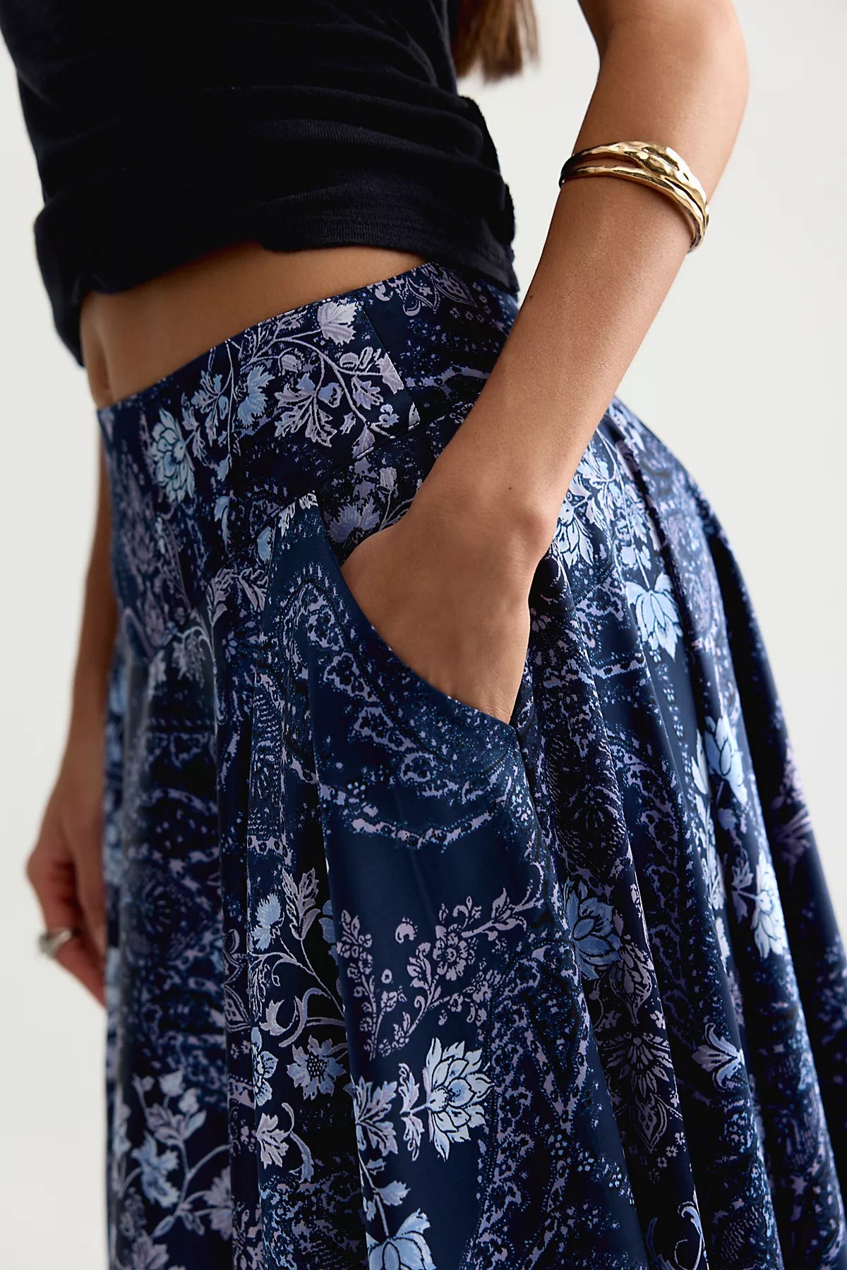 Chilco Printed Maxi Skirt
