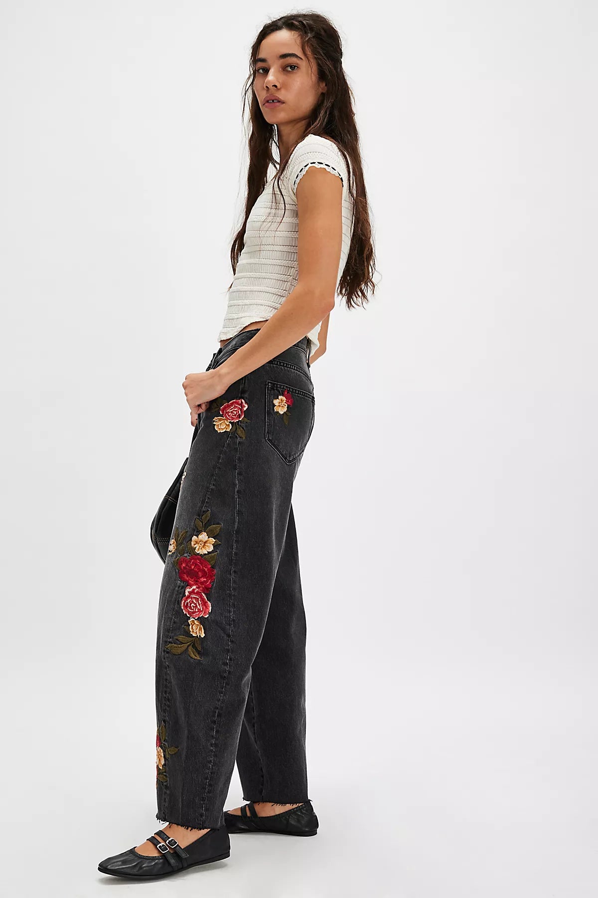 Driftwood Parker Embroidered Jeans