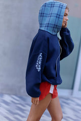 Final Call Plaid Hoodie