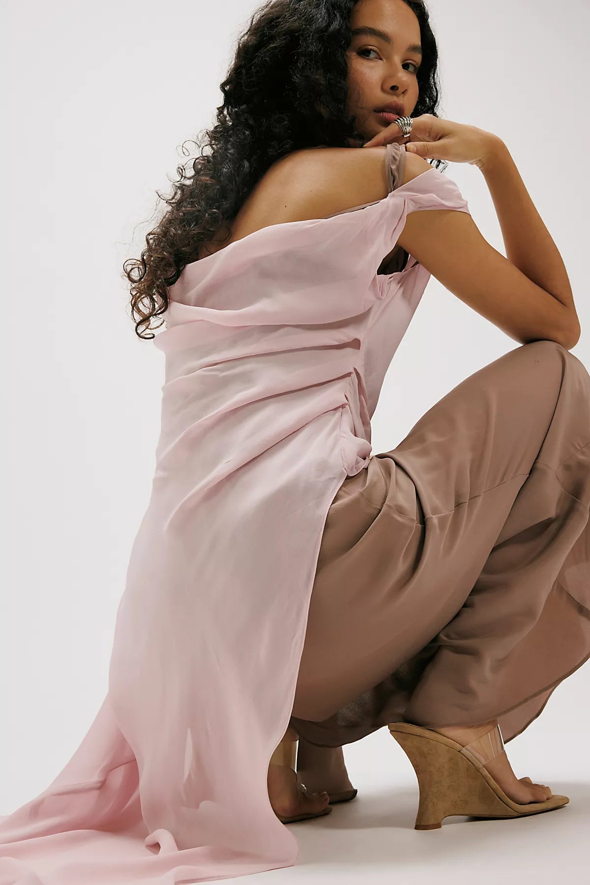 Bec + Bridge Augustin Asymmetrical Maxi Dress