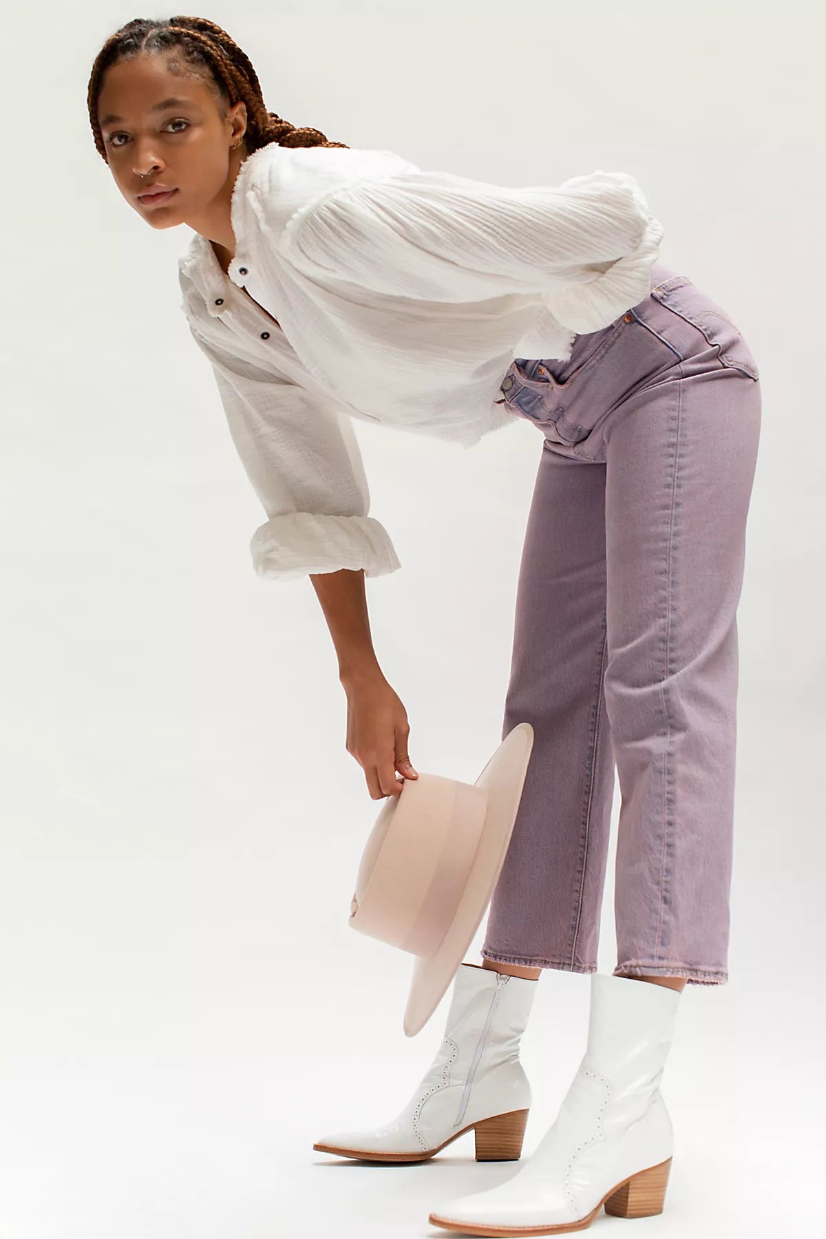 Levi's Ribcage Straight Ankle Jeans