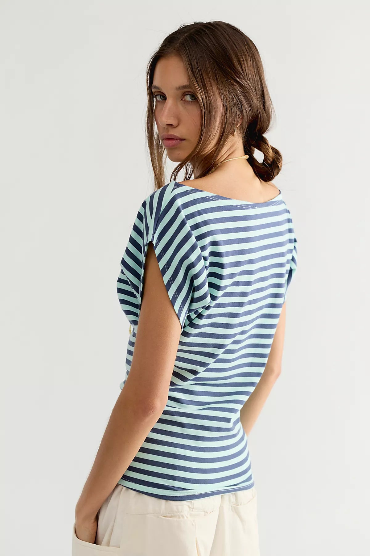 Geel Fletcher Striped Top