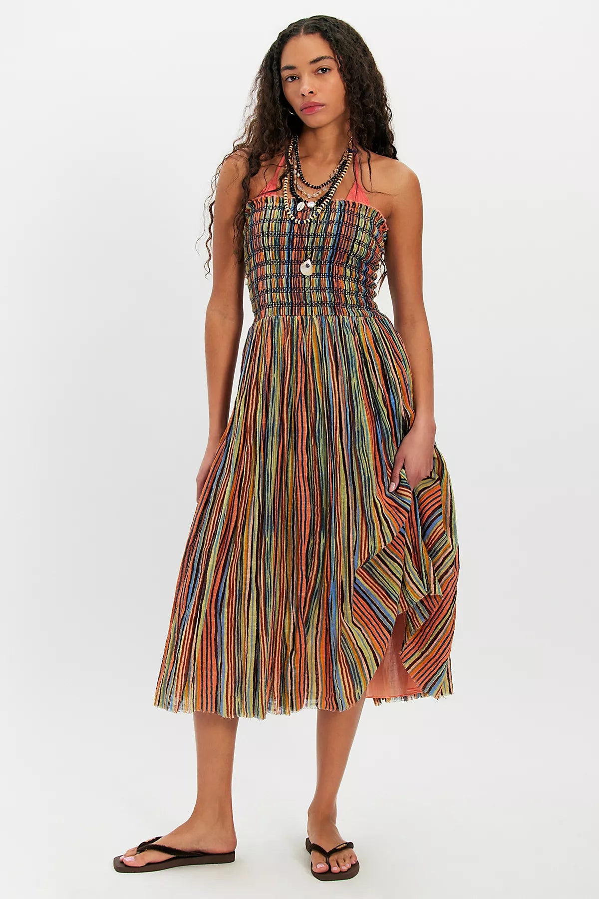 FP One Ravenna Printed Convertible Maxi Skirt