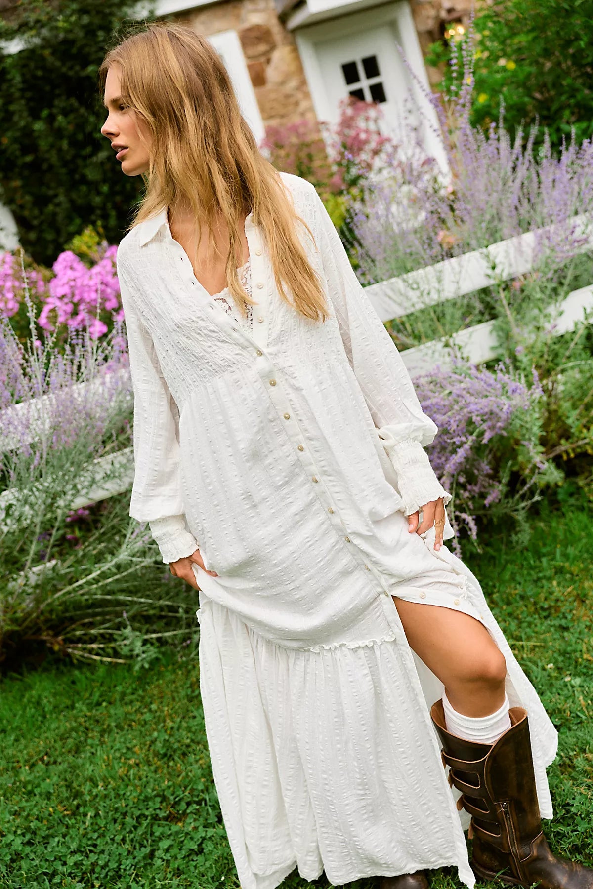 Chasing Dawn Maxi Shirtdress