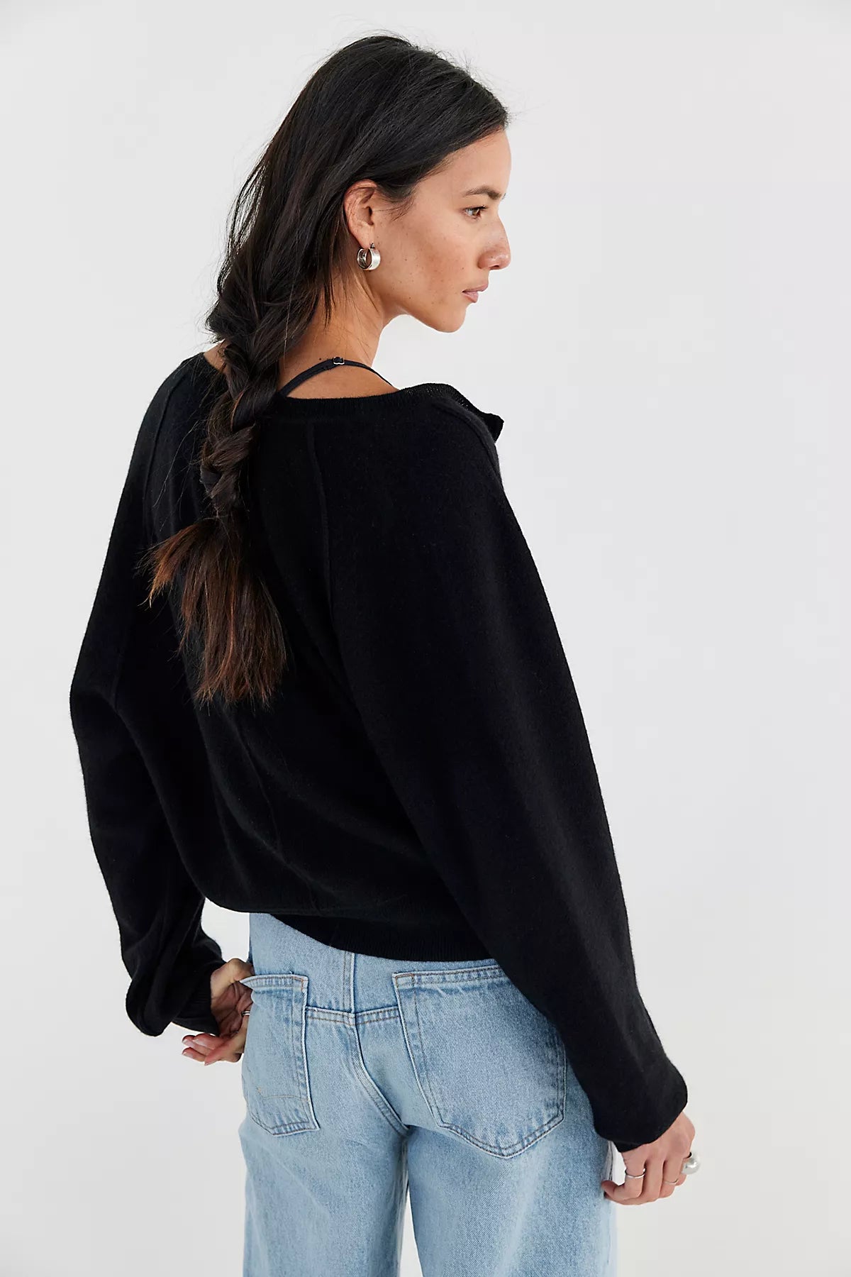 Porta Cashmere Henley Sweater